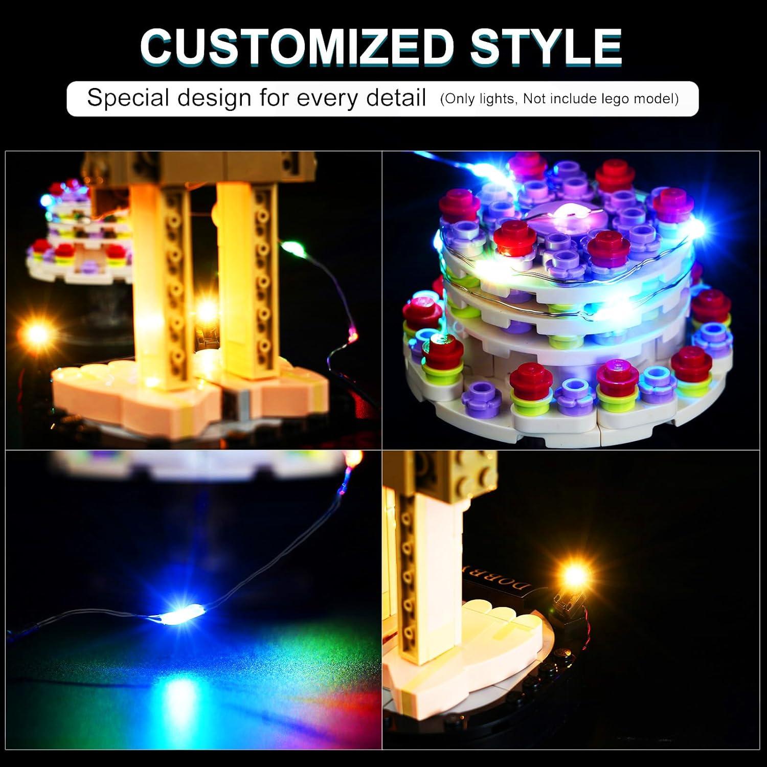 Kit de Luz LED DALDED para Lego Dobby 76421 - Fácil Instalación