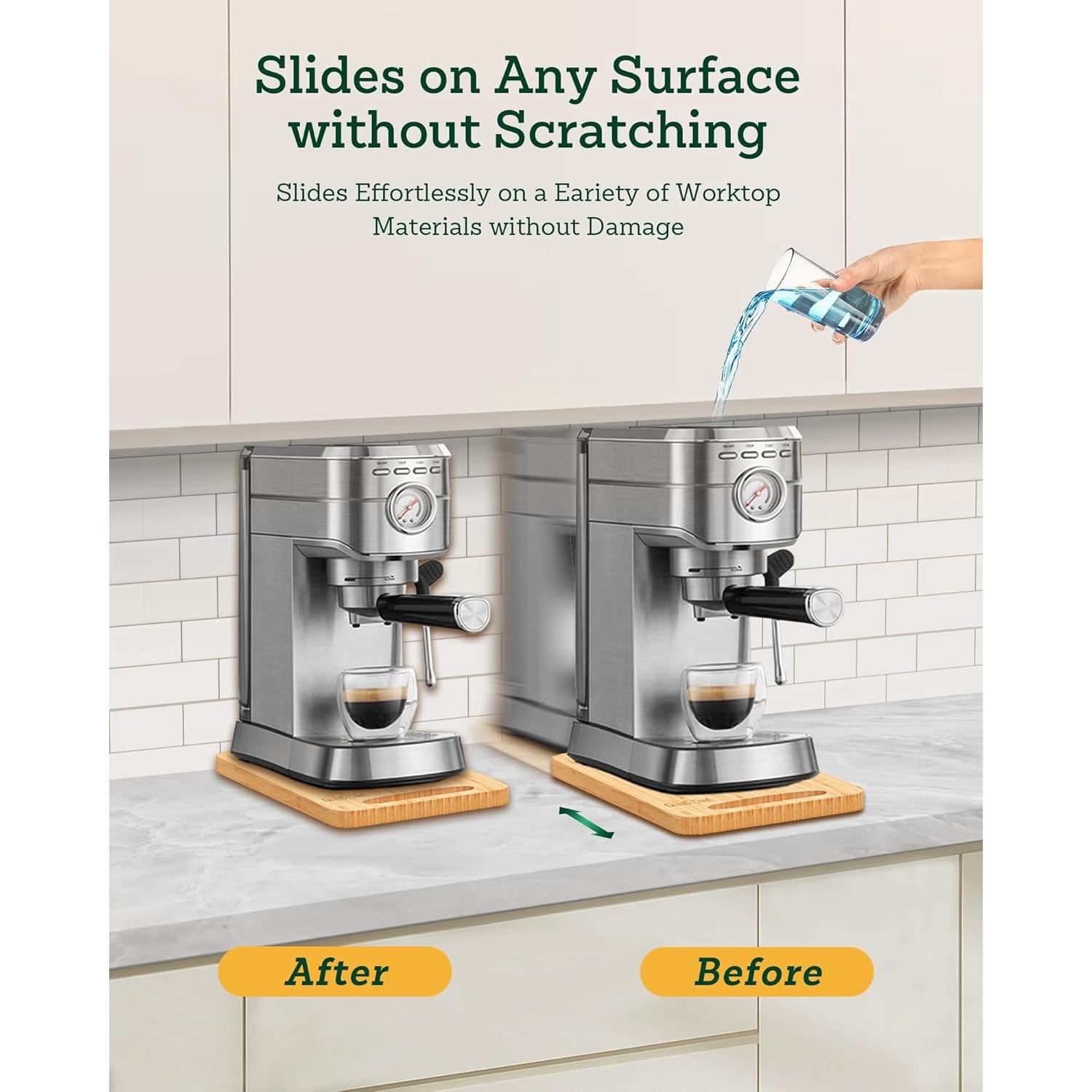 Bandeja Deslizante de Bambú para Electrodomésticos 24.1x35.6cm