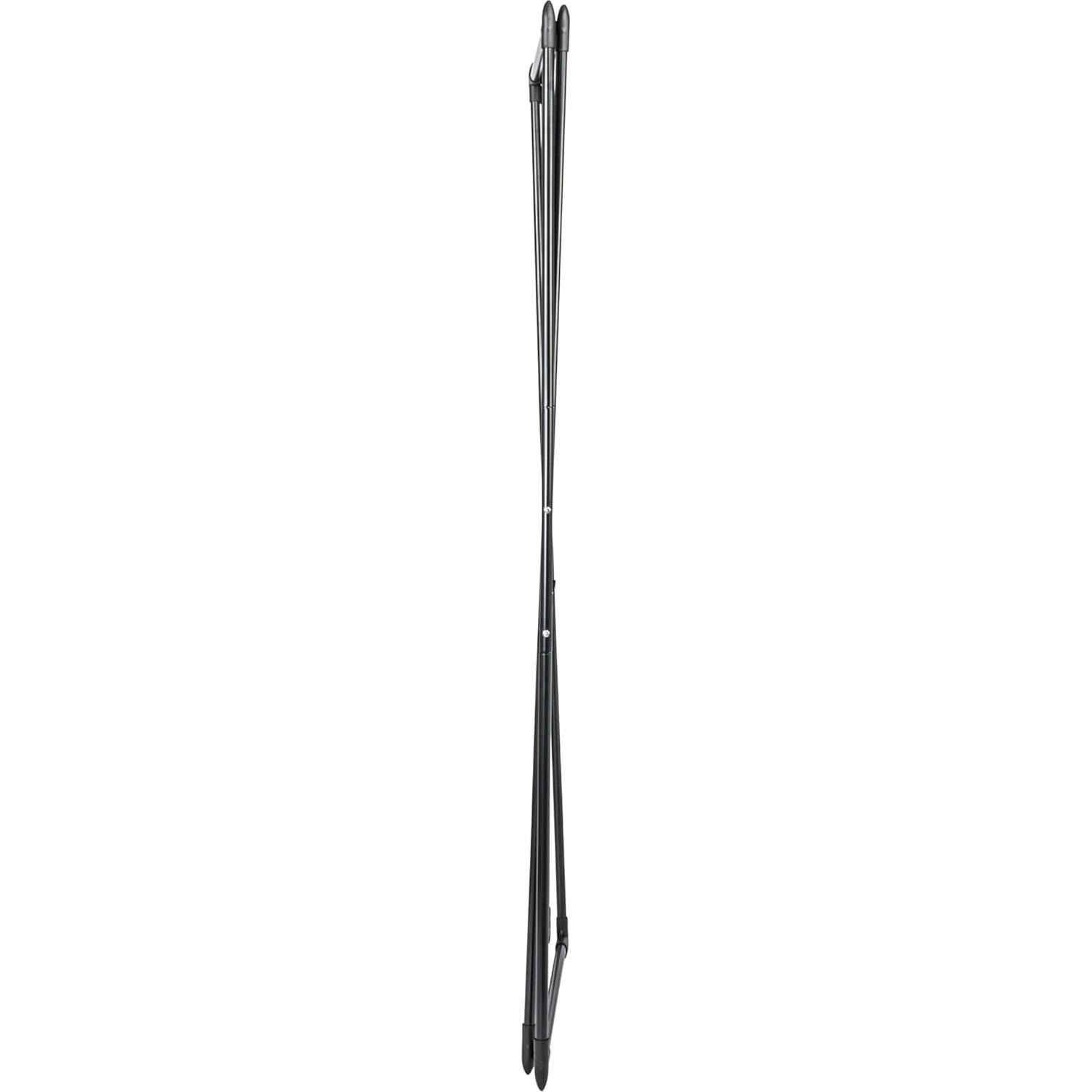 Perchero Plegable Household Essentials Negro 155x57x50 cm