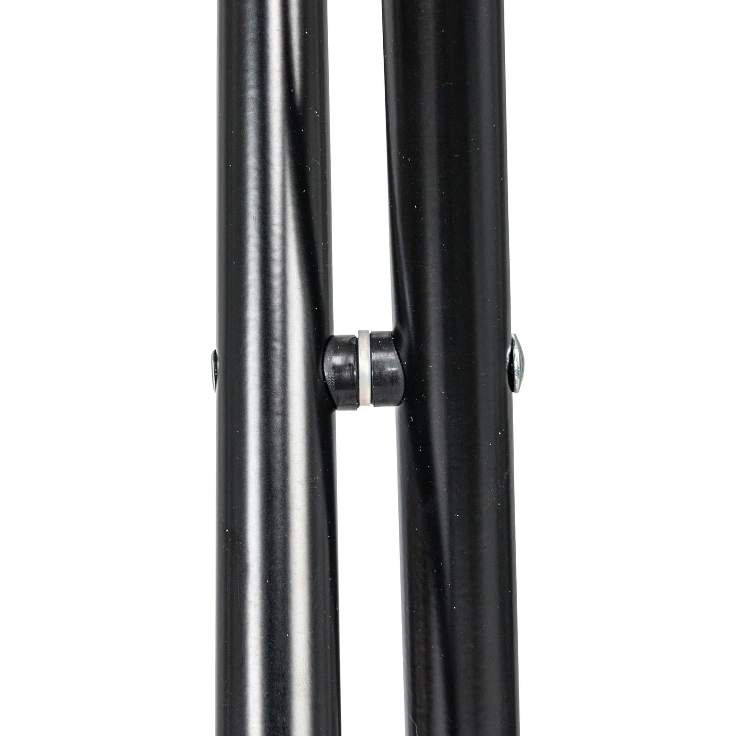 Perchero Plegable Household Essentials Negro 155x57x50 cm