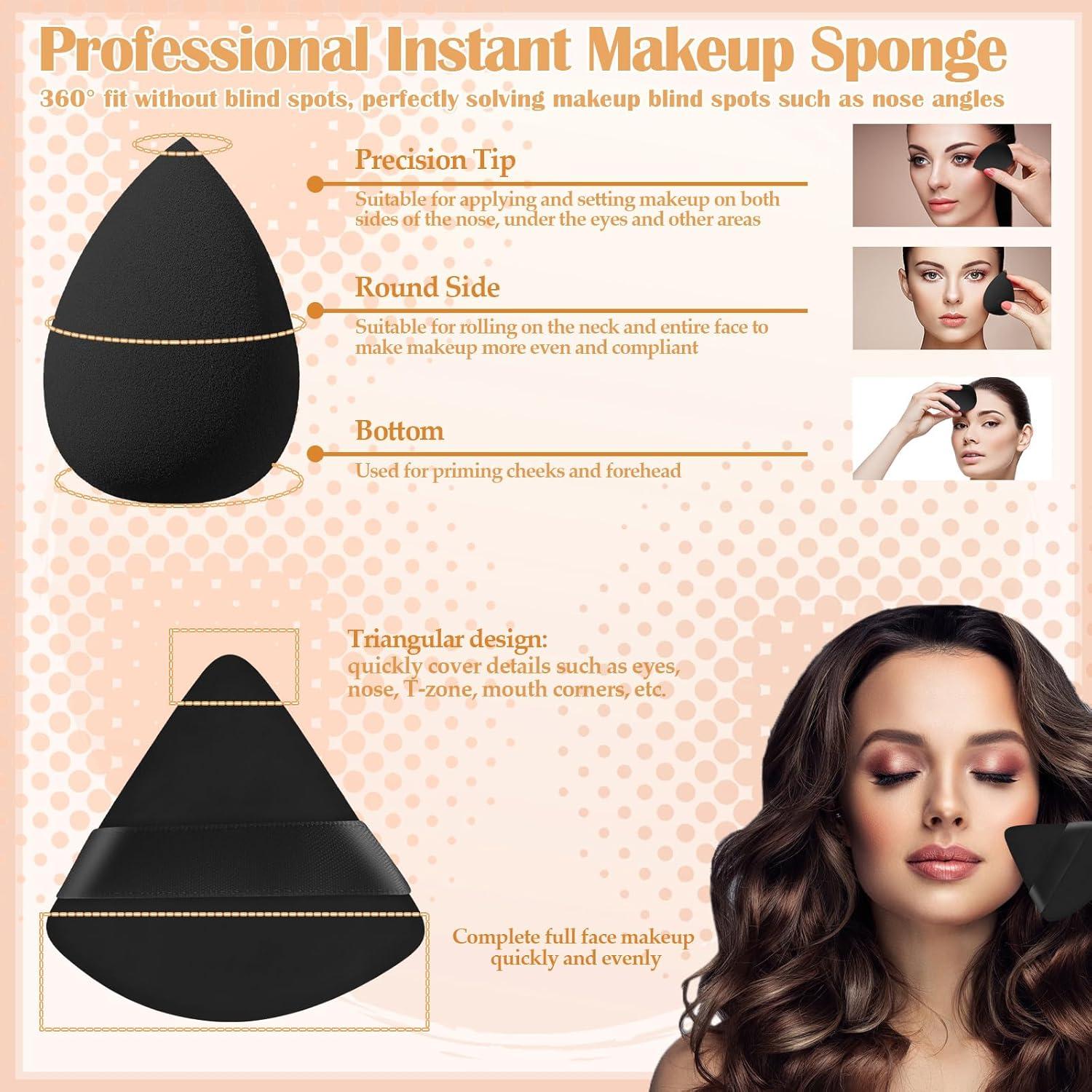 Set de Brochas de Maquillaje ProSuites - 6 Piezas, Negro