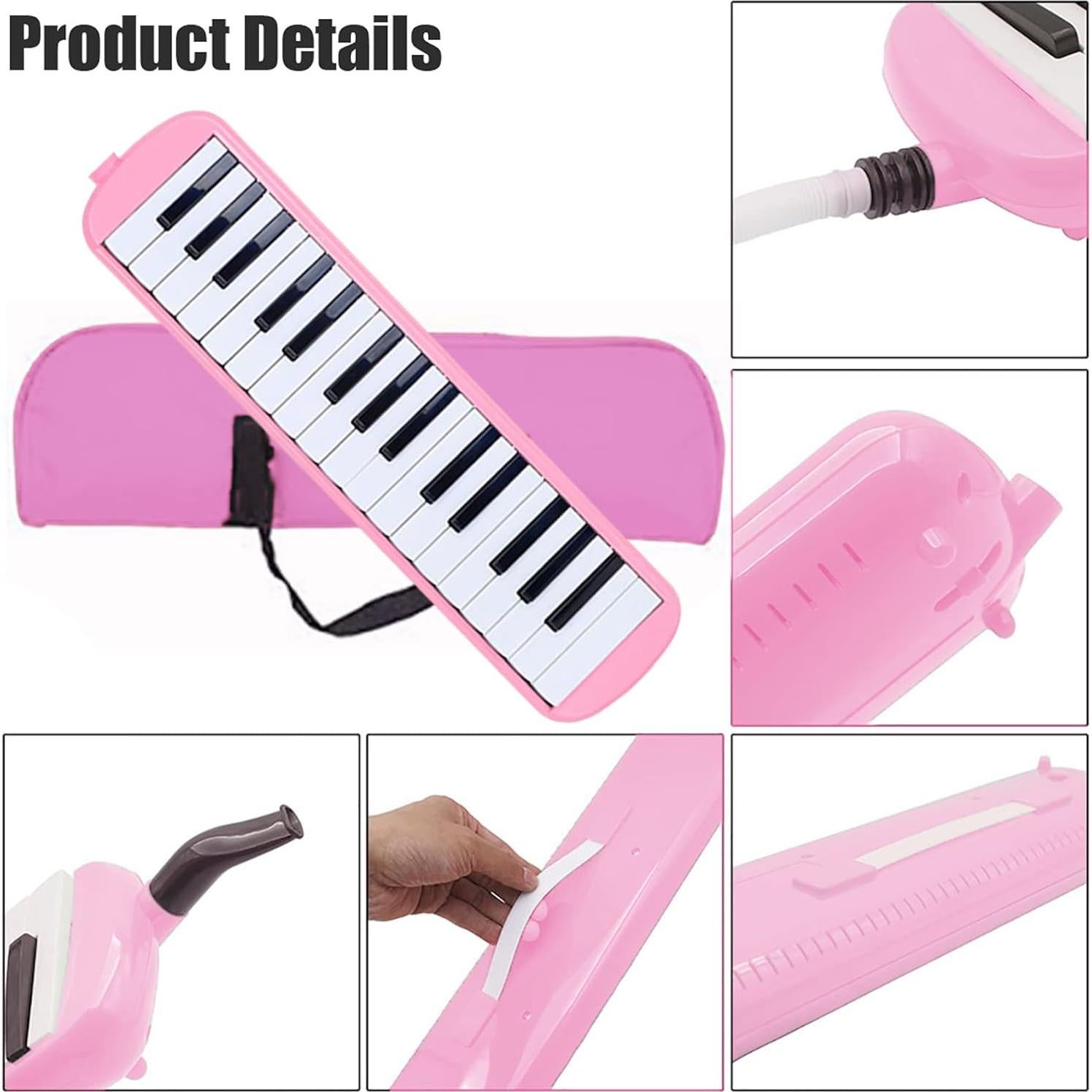 Melodica Vilihy 32 Teclas Portátil con Bolsa y Boquillas
