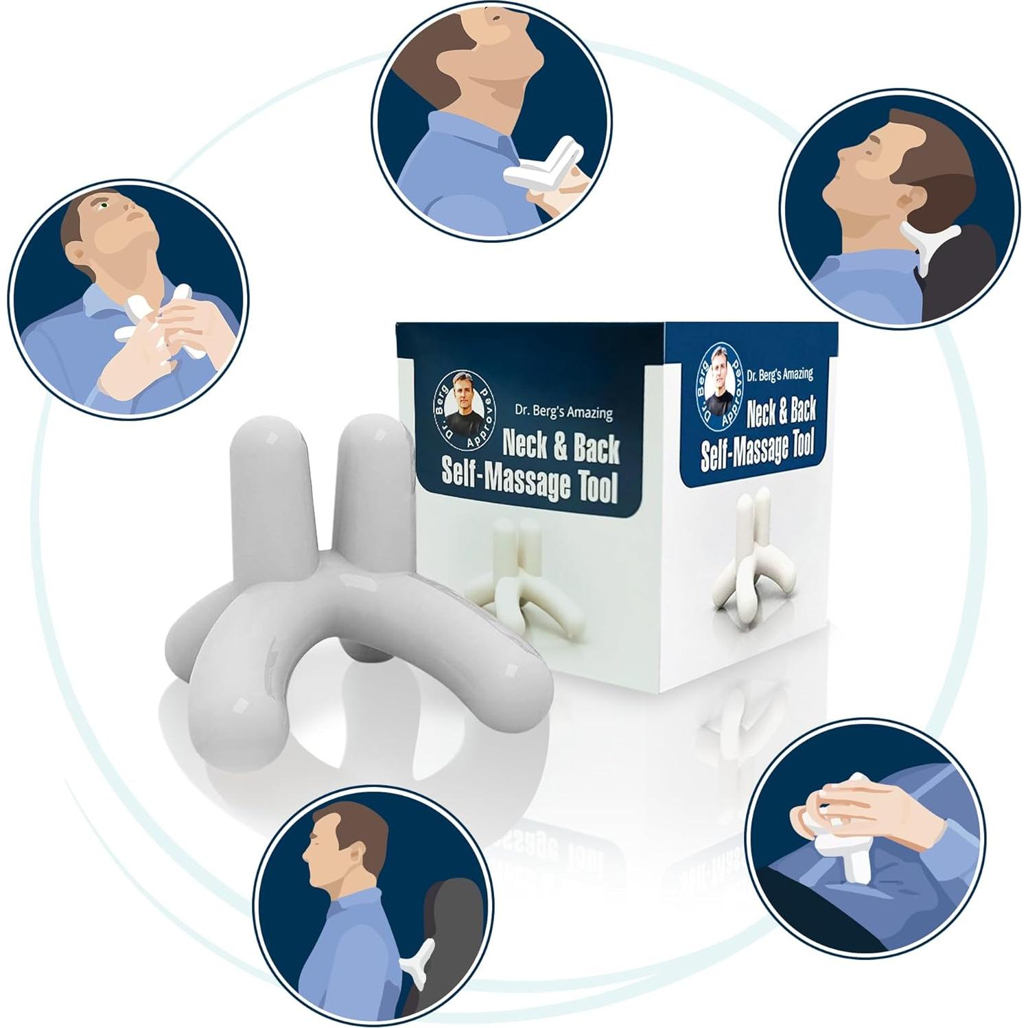 Masajeador de Cuerpo Dr. Berg - Para Cuello y Espalda