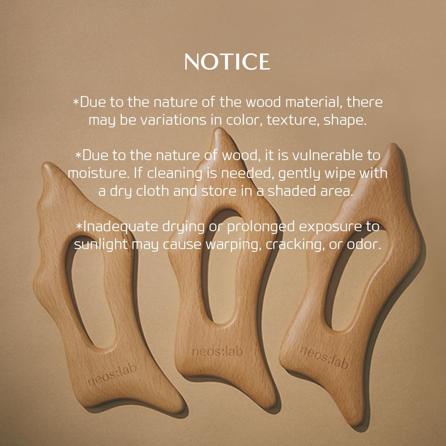 Escultor Corporal Neos:lab de Madera de Haya para Masaje