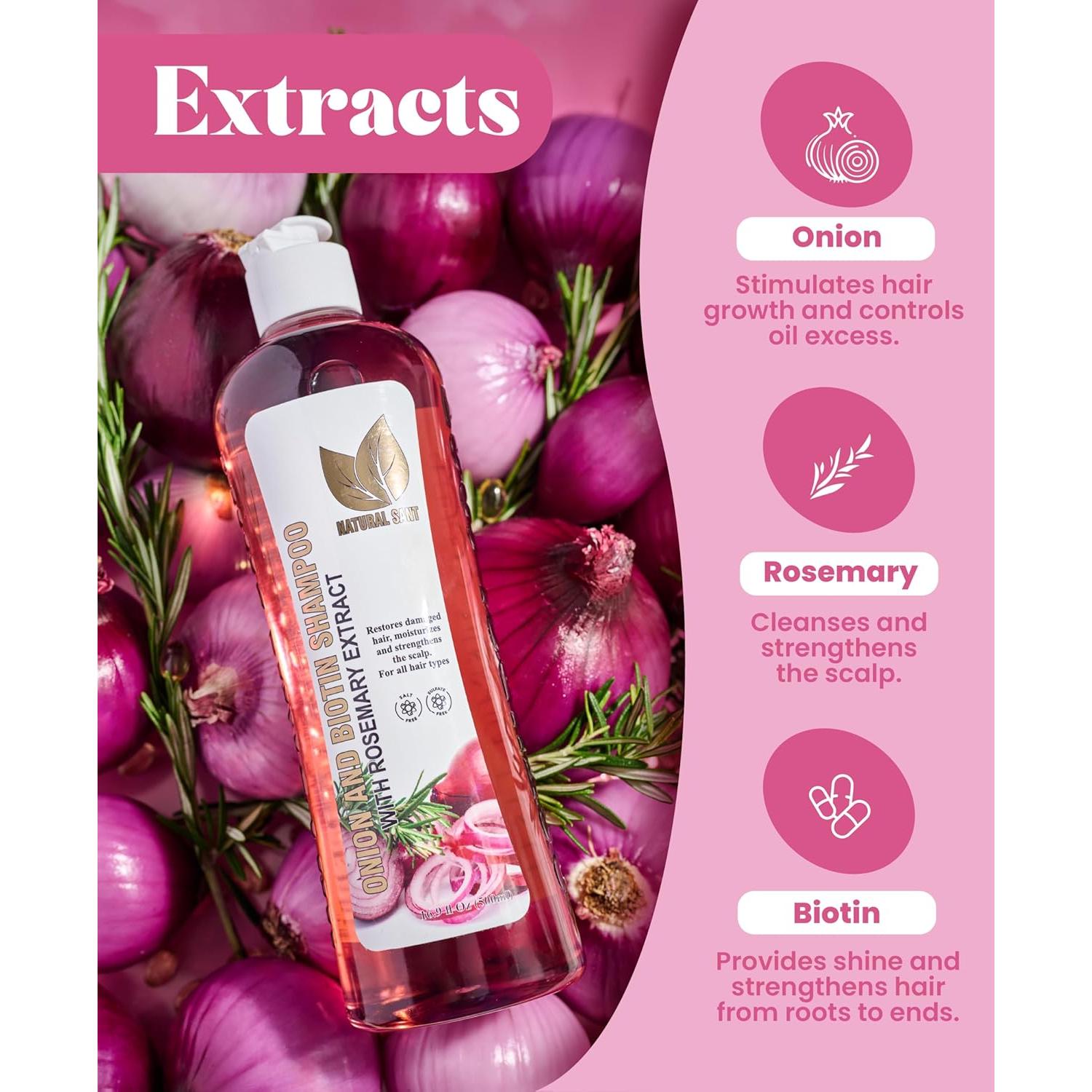 Conjunto Champú Natural y Tratamiento Biotina 500ml