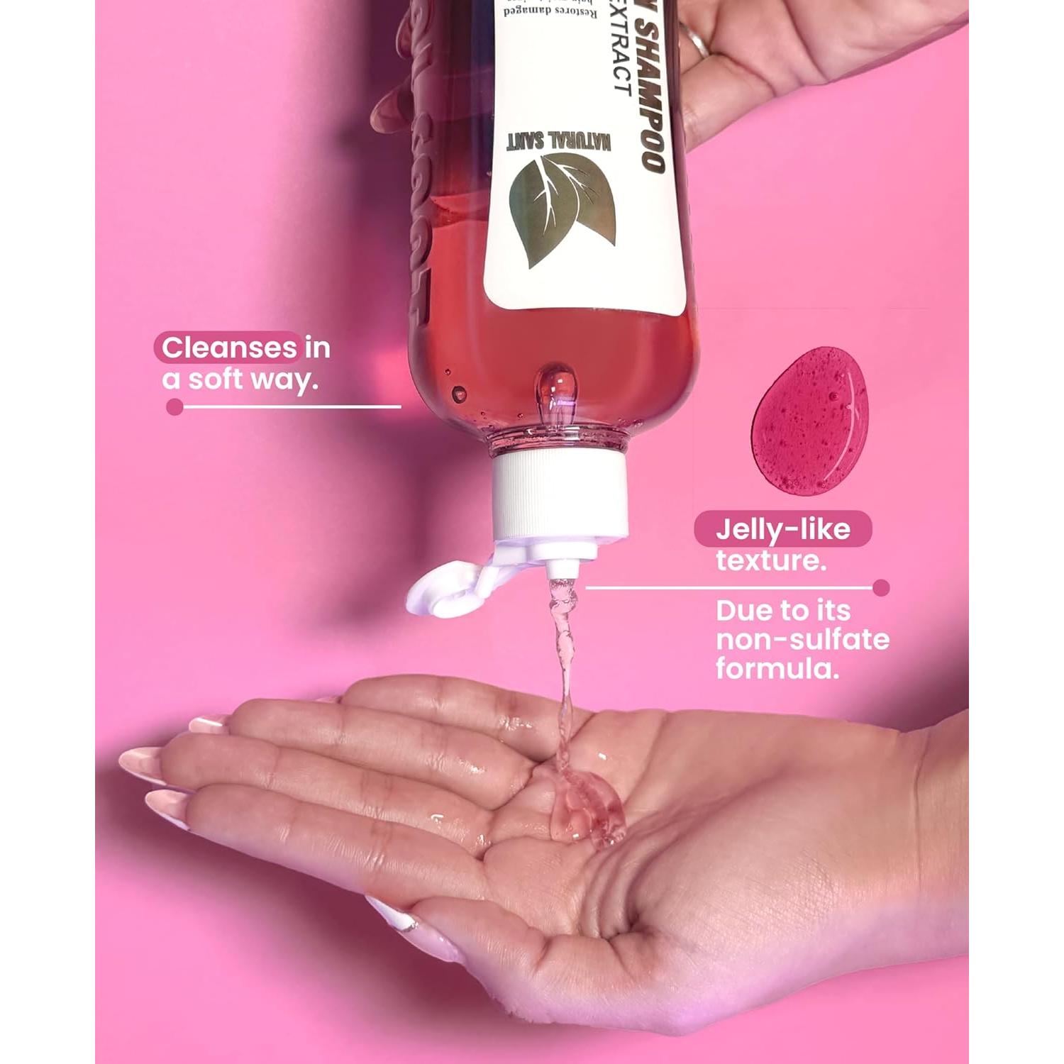 Conjunto Champú Natural y Tratamiento Biotina 500ml