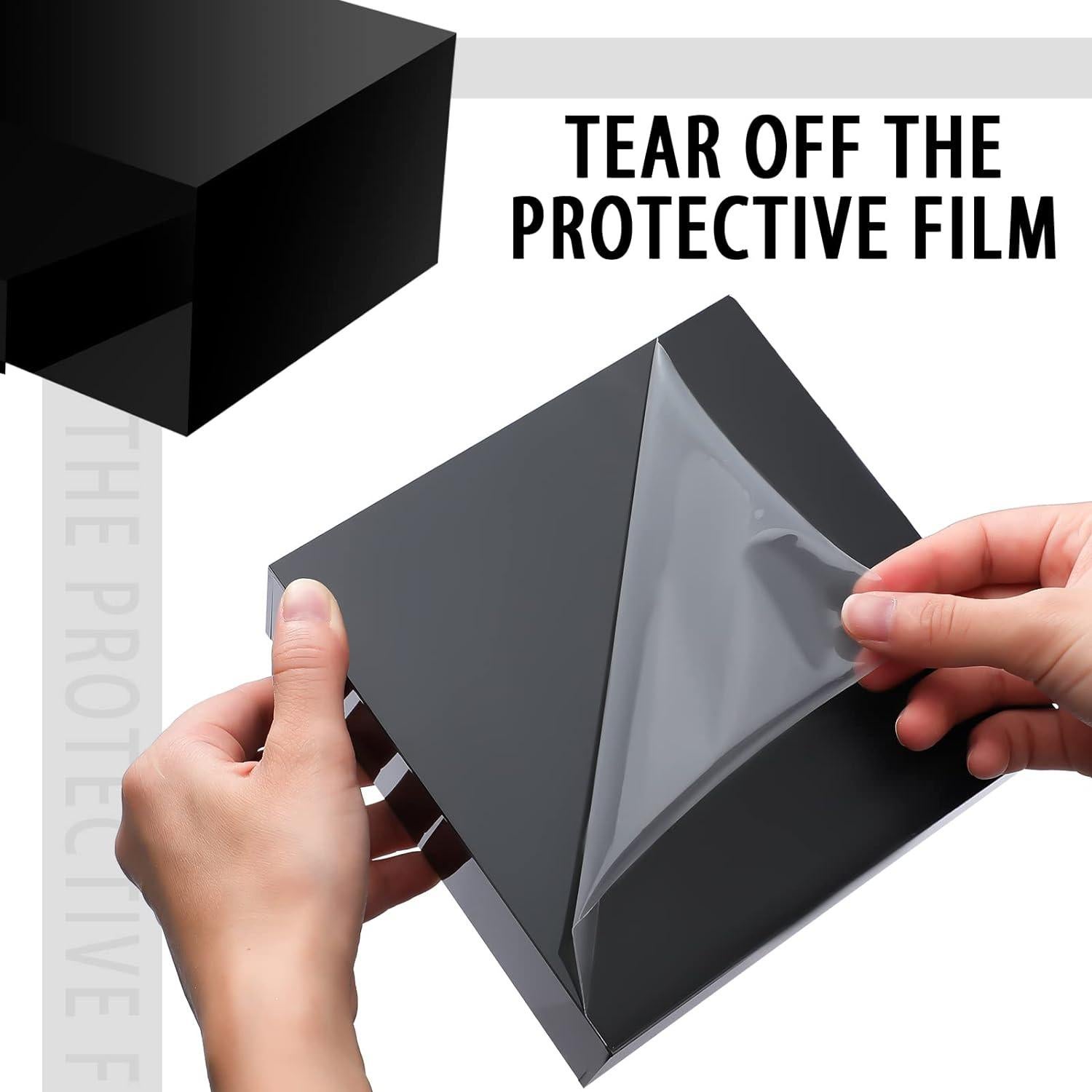 Juego de 3 Soportes Acrílicos Yulejo para Exhibición - Negro