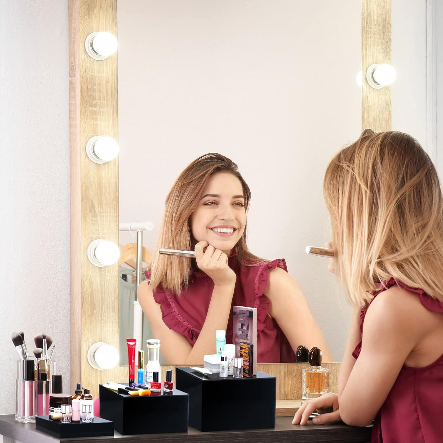 Juego de 3 Soportes Acrílicos Yulejo para Exhibición - Negro