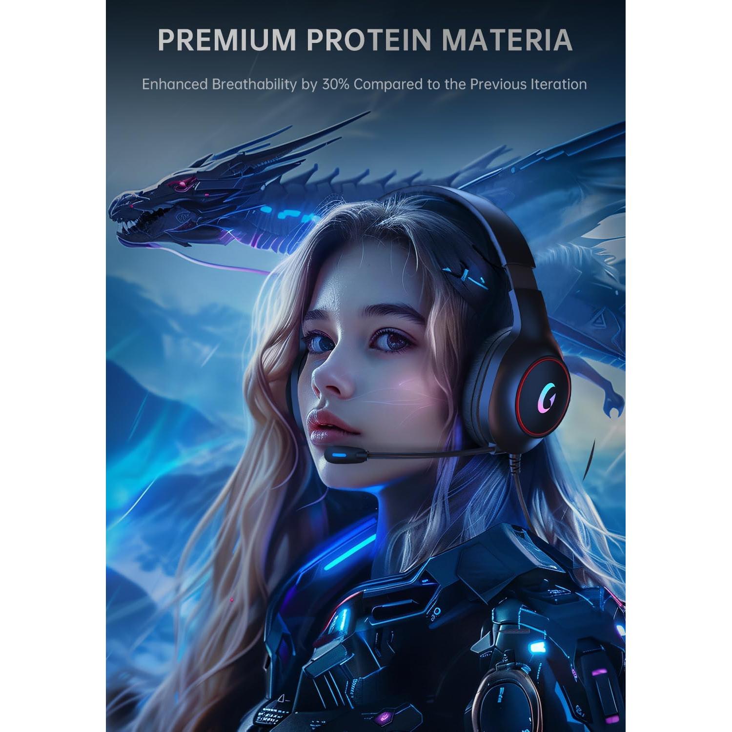 Auriculares Gaming Syndesmos CM7002 con Sonido Surround 7.1