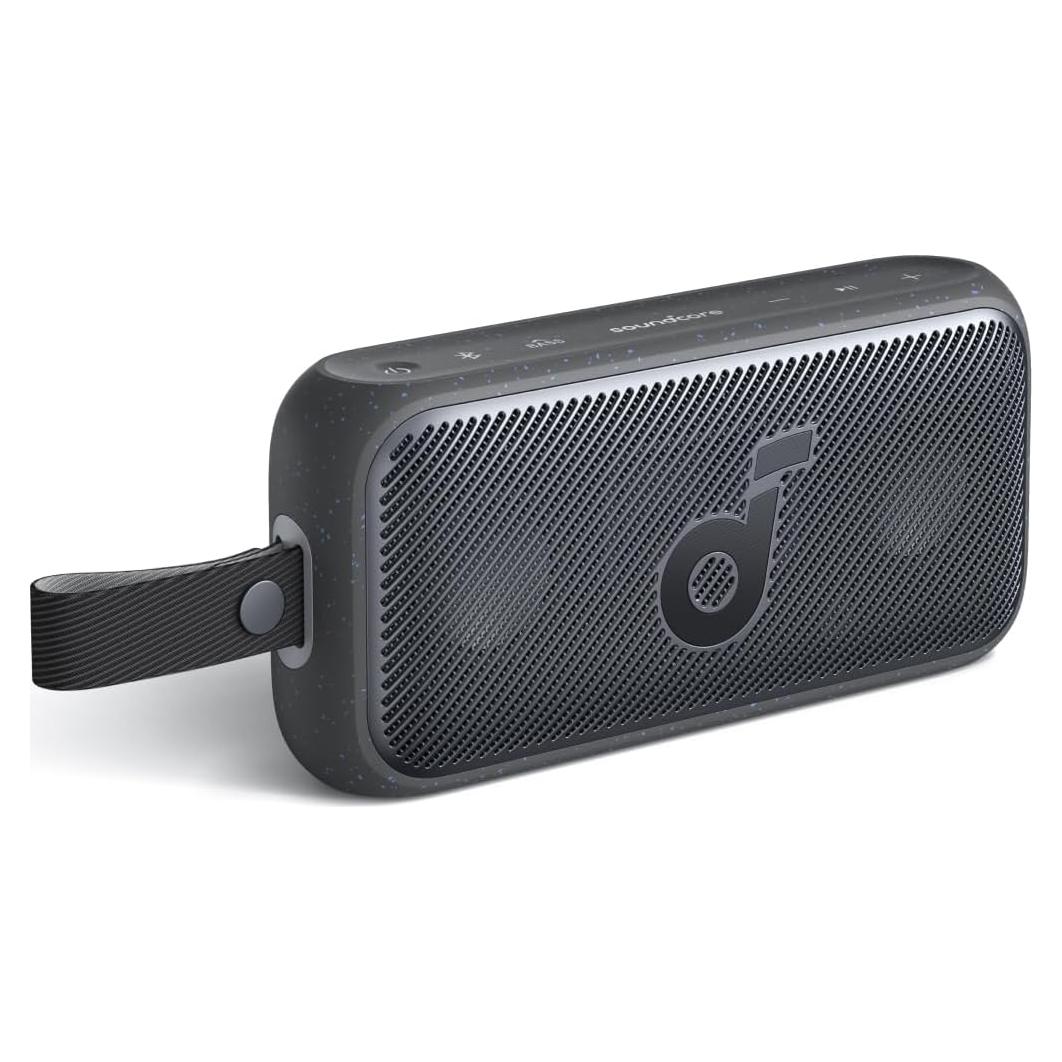 Soundcore Motion 300 Wireless Hi-Res Portable Speaker with BassUp, Bluetooth Speaker with SmartTune Technology, 30W Stereo Sound, 13H Playback, and IPX7 Waterproof, for Backyard, Camping (Renewed)