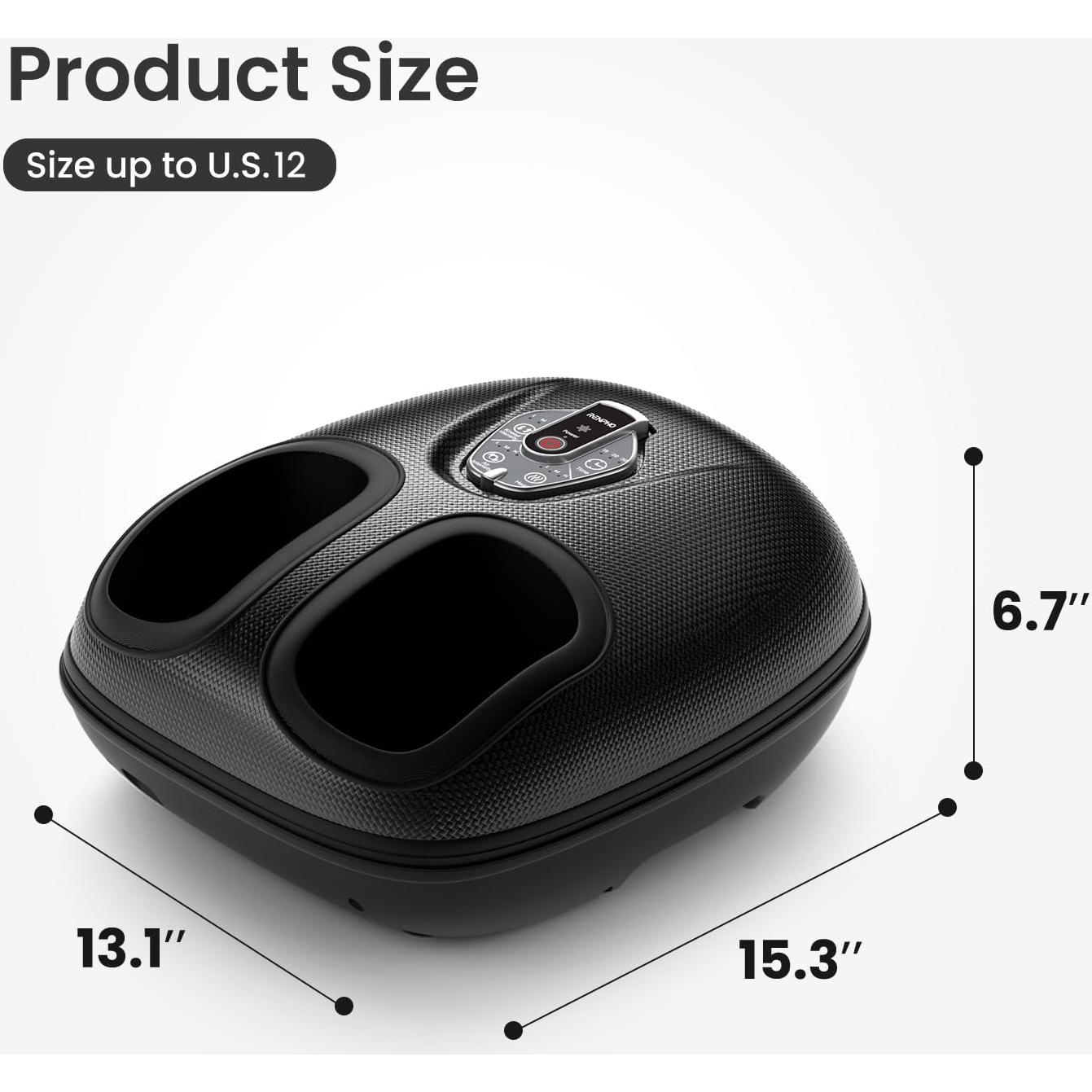 Masajeador de Pies RENPHO 2025 con Calor y Control Inalámbrico