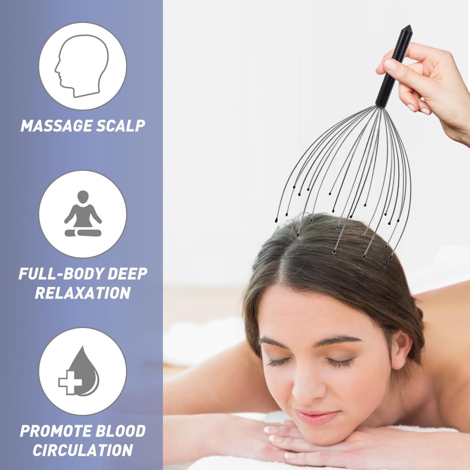 Rascador de Cabeza y Espalda Svjetiq Extensible 20 Dedos