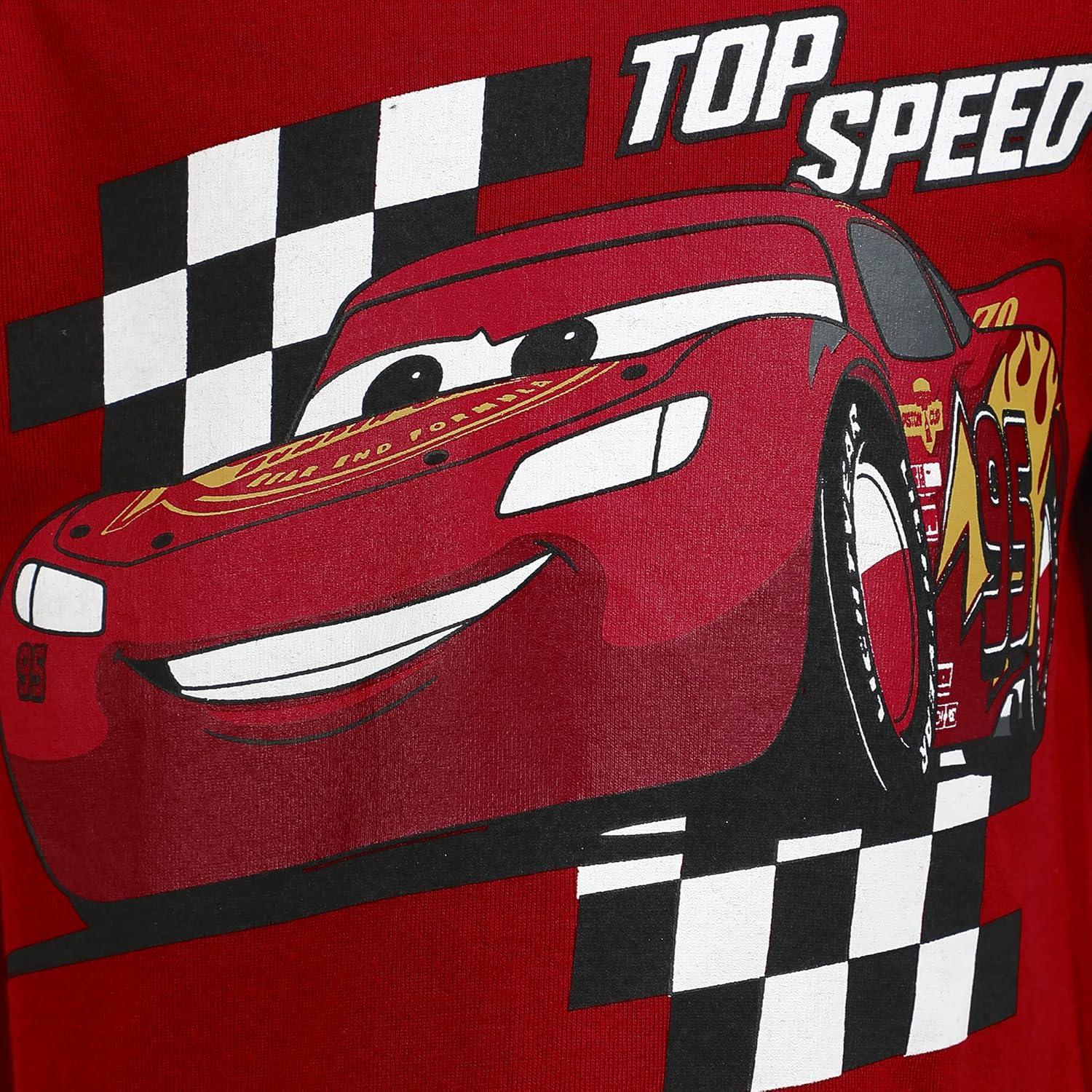 Conjunto Disney Cars Lightning McQueen 2T Camiseta y Pantalones