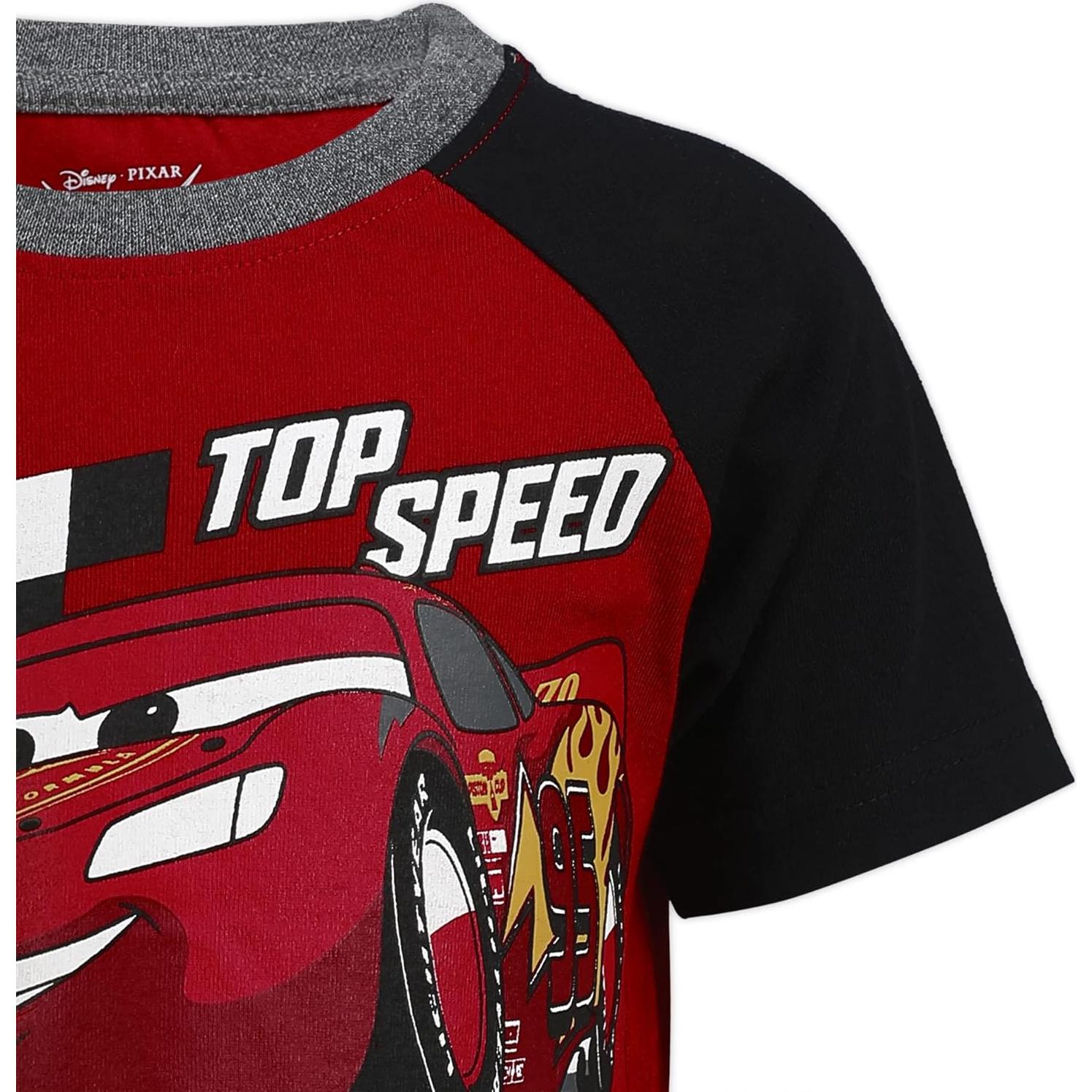 Conjunto Disney Cars Lightning McQueen 2T Camiseta y Pantalones