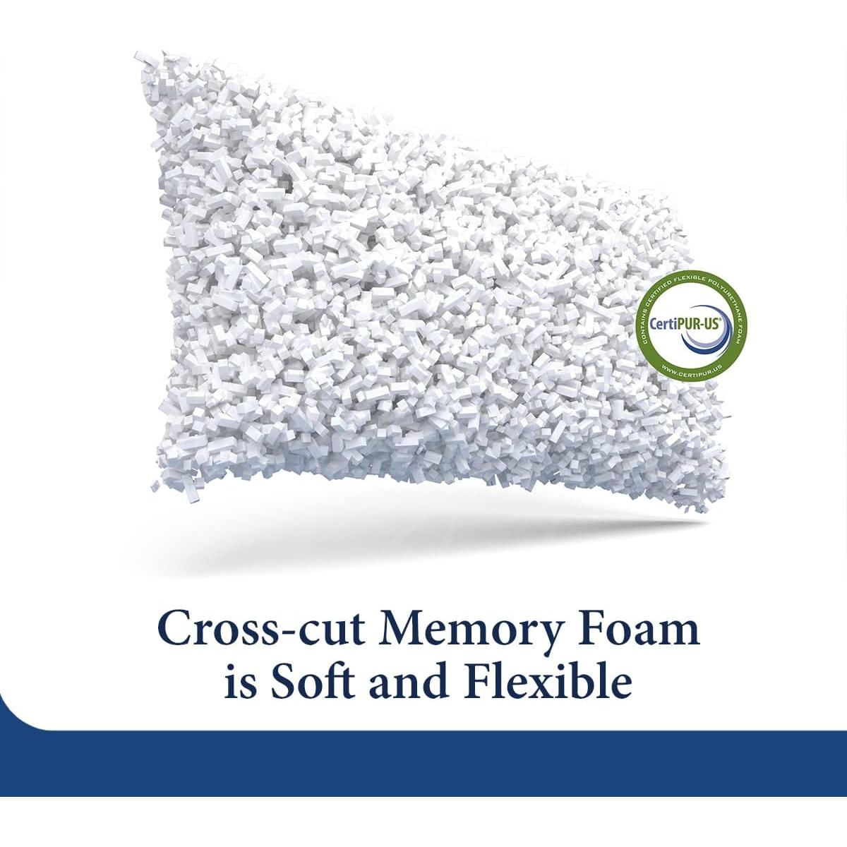 Almohada de Espuma de Memoria Colección Cosy House Reina Ajustable