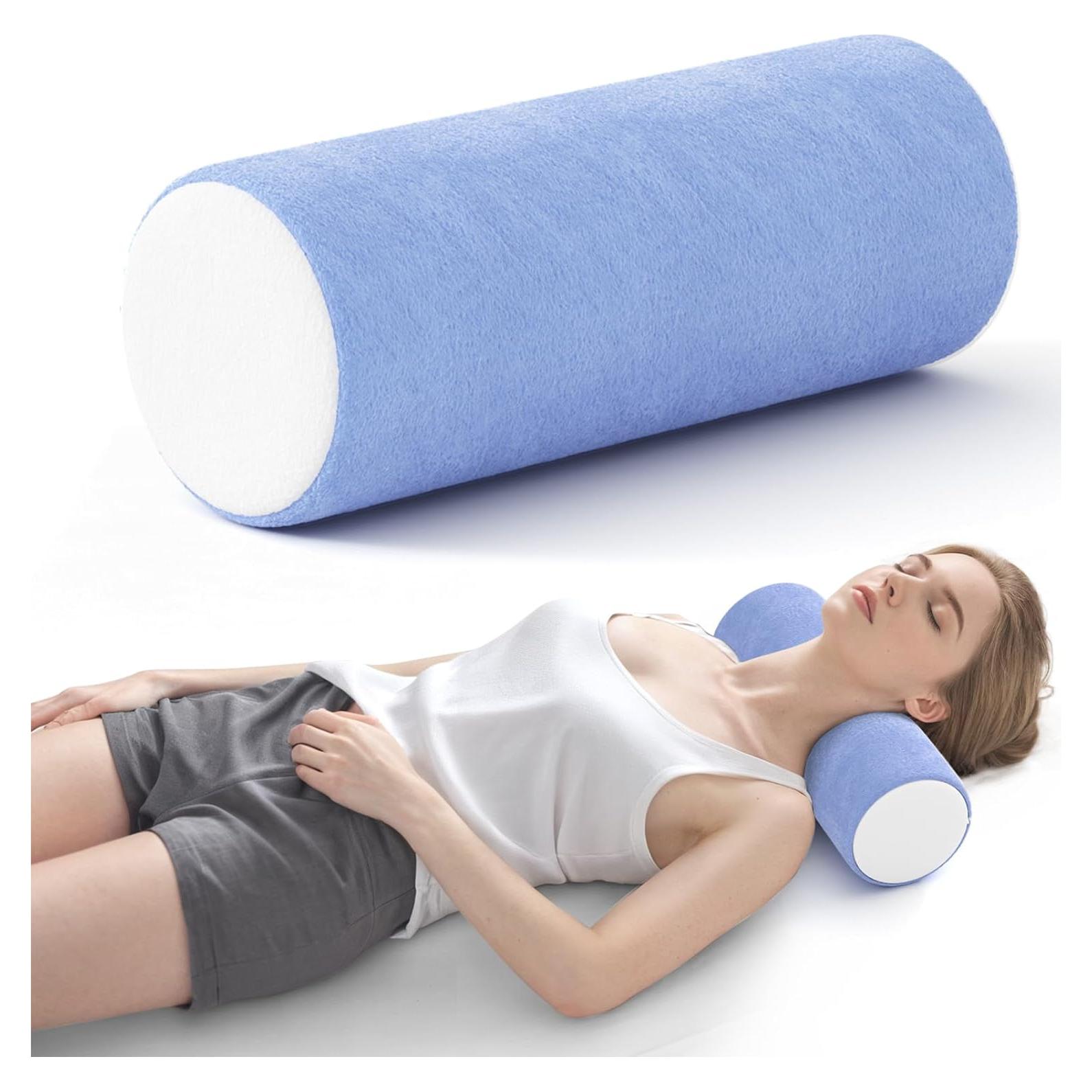 Almohada Cervical Rollo Forcanby Espuma Viscoelástica 40.6x16cm