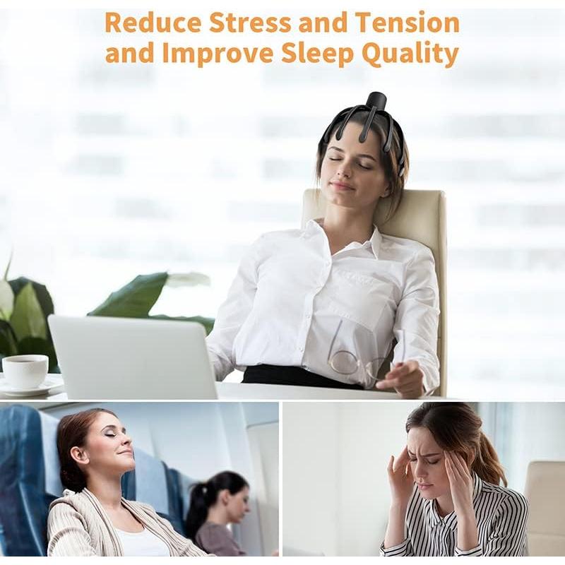 Masajeador Eléctrico de Cuero Cabelludo ONIYEA 3 Modos