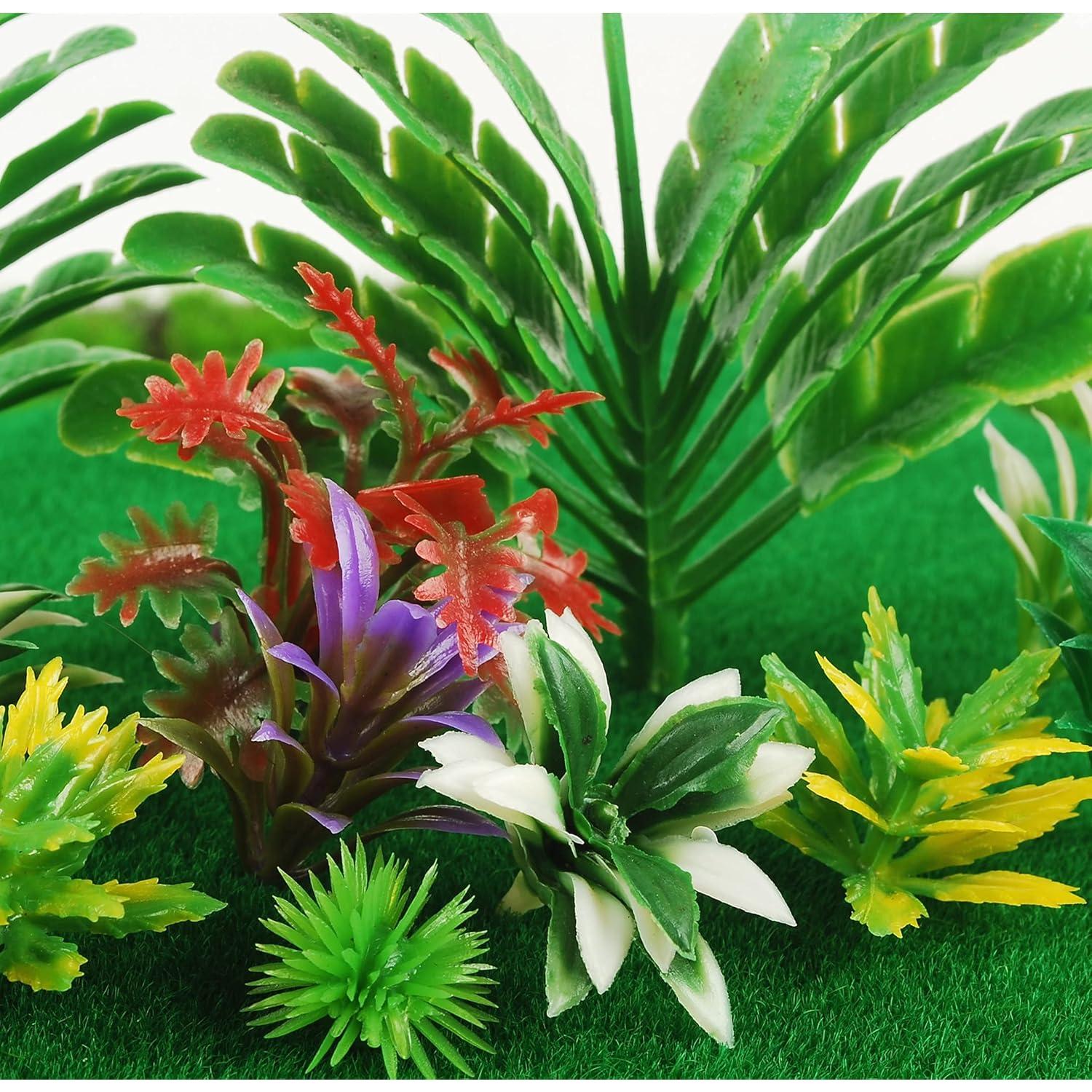 130PCS Árboles Miniatura NWFashion para Jardín de Hadas
