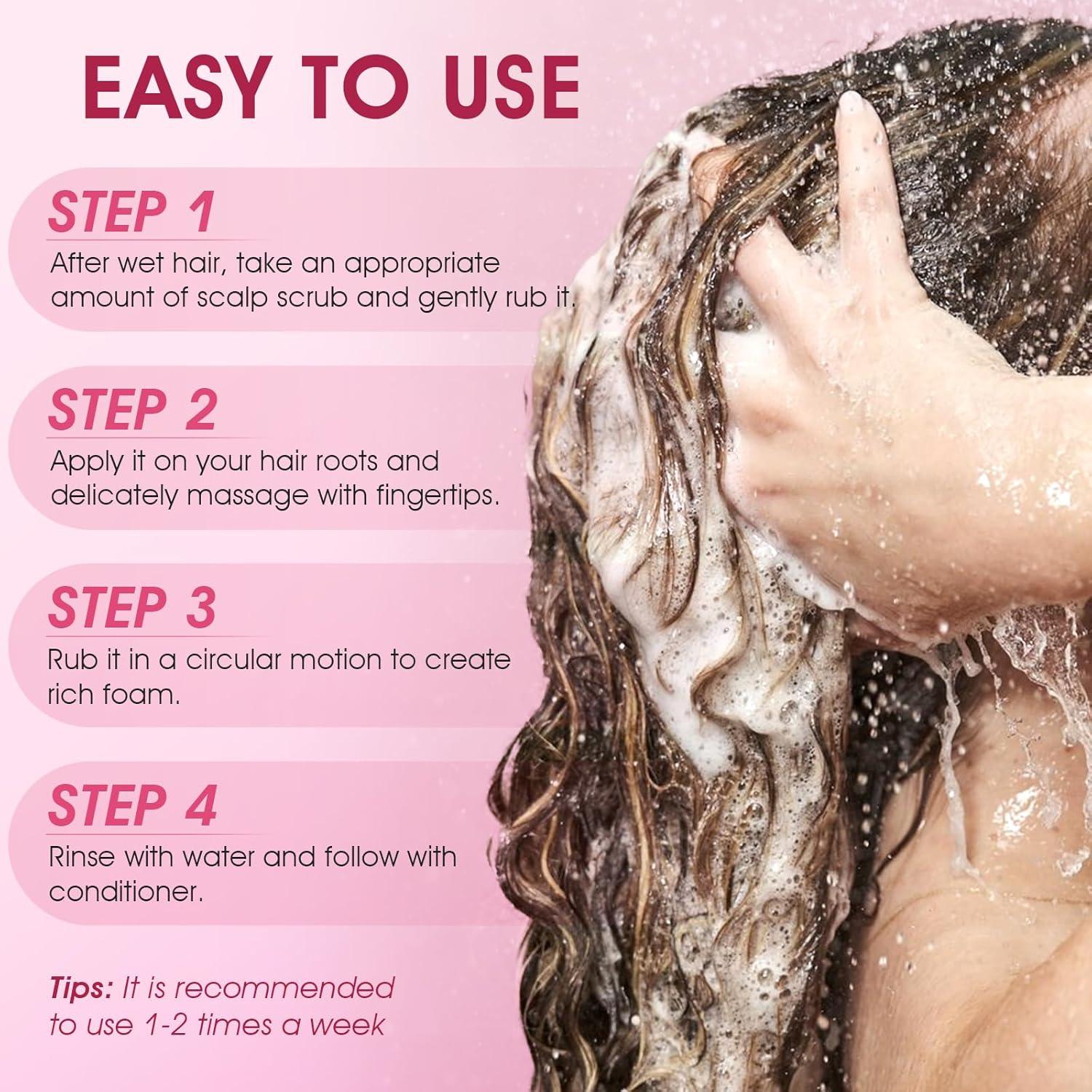 Exfoliante para Cuero Cabelludo VOERUY 300g Biotina y Cebolla