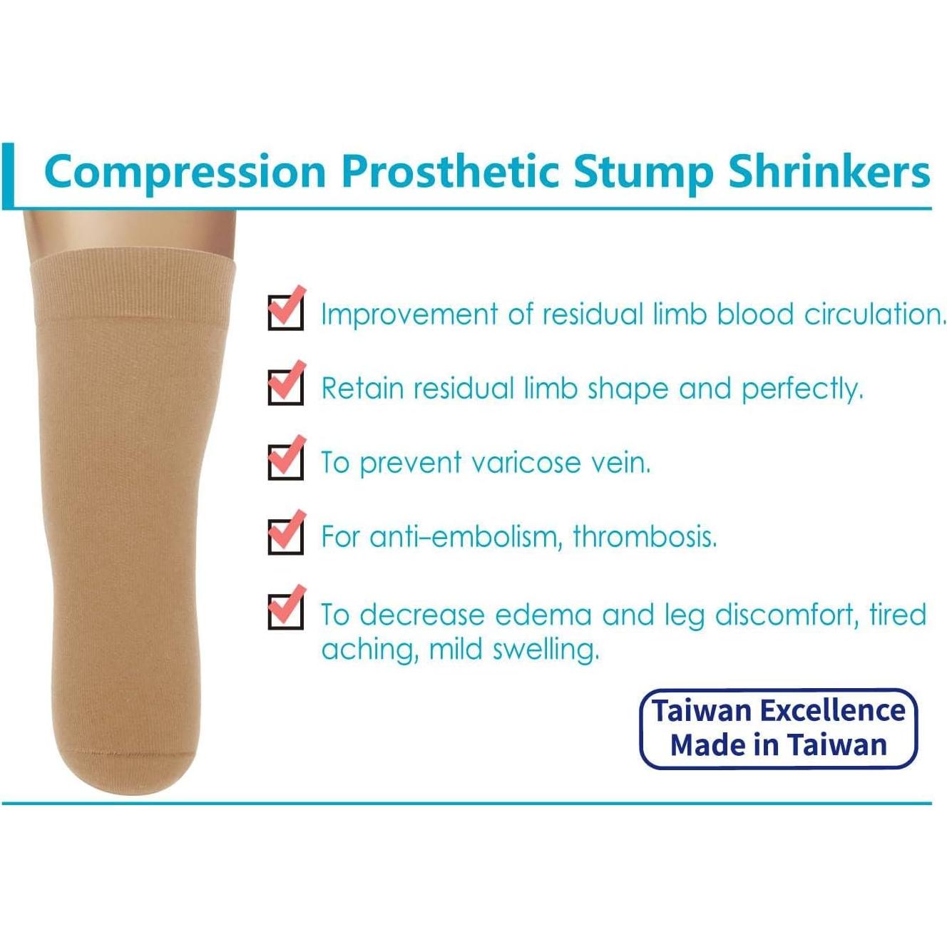 Reductor de muñón JianiMed XS 55cm compresión para amputados