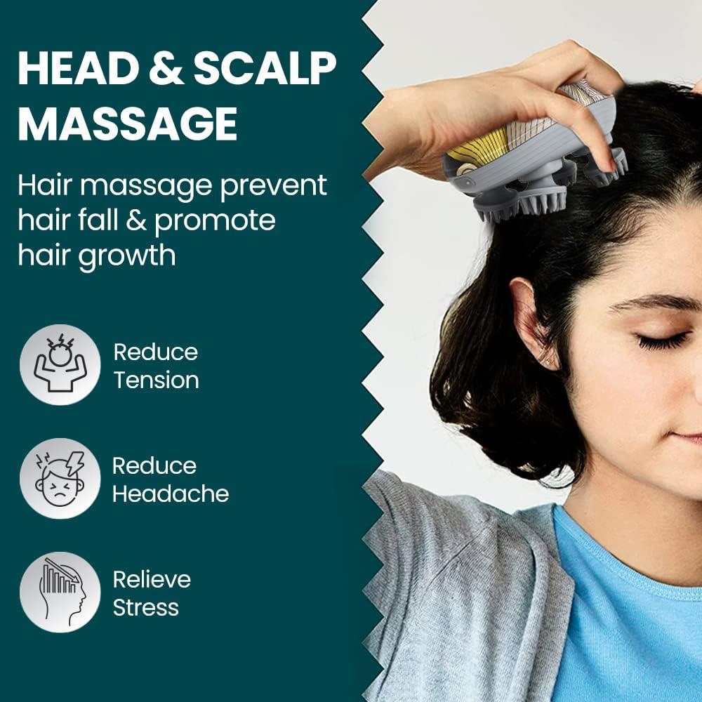 Masajeador de cuero cabelludo Eilison EHM-02MC a prueba de agua