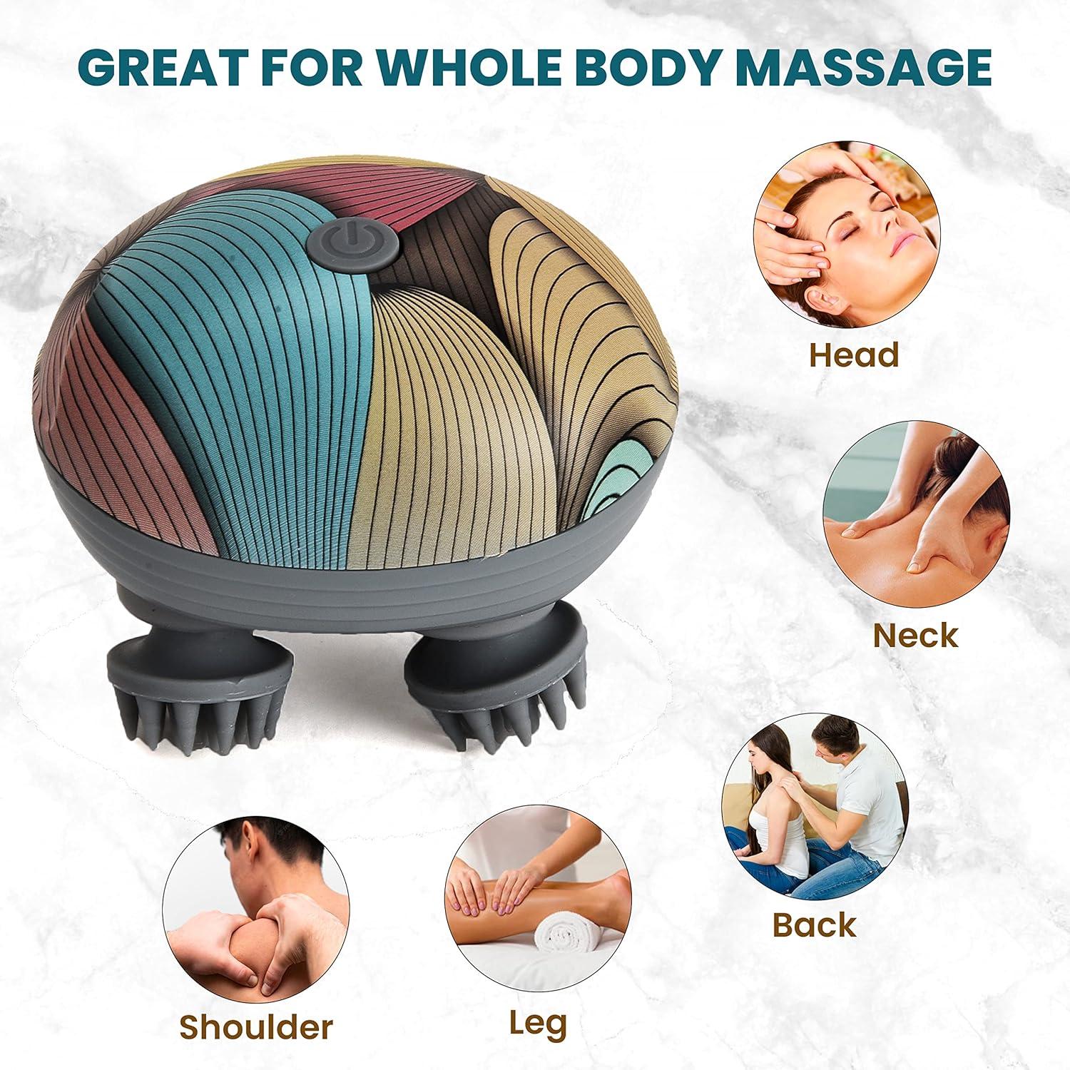 Masajeador de cuero cabelludo Eilison EHM-02MC a prueba de agua