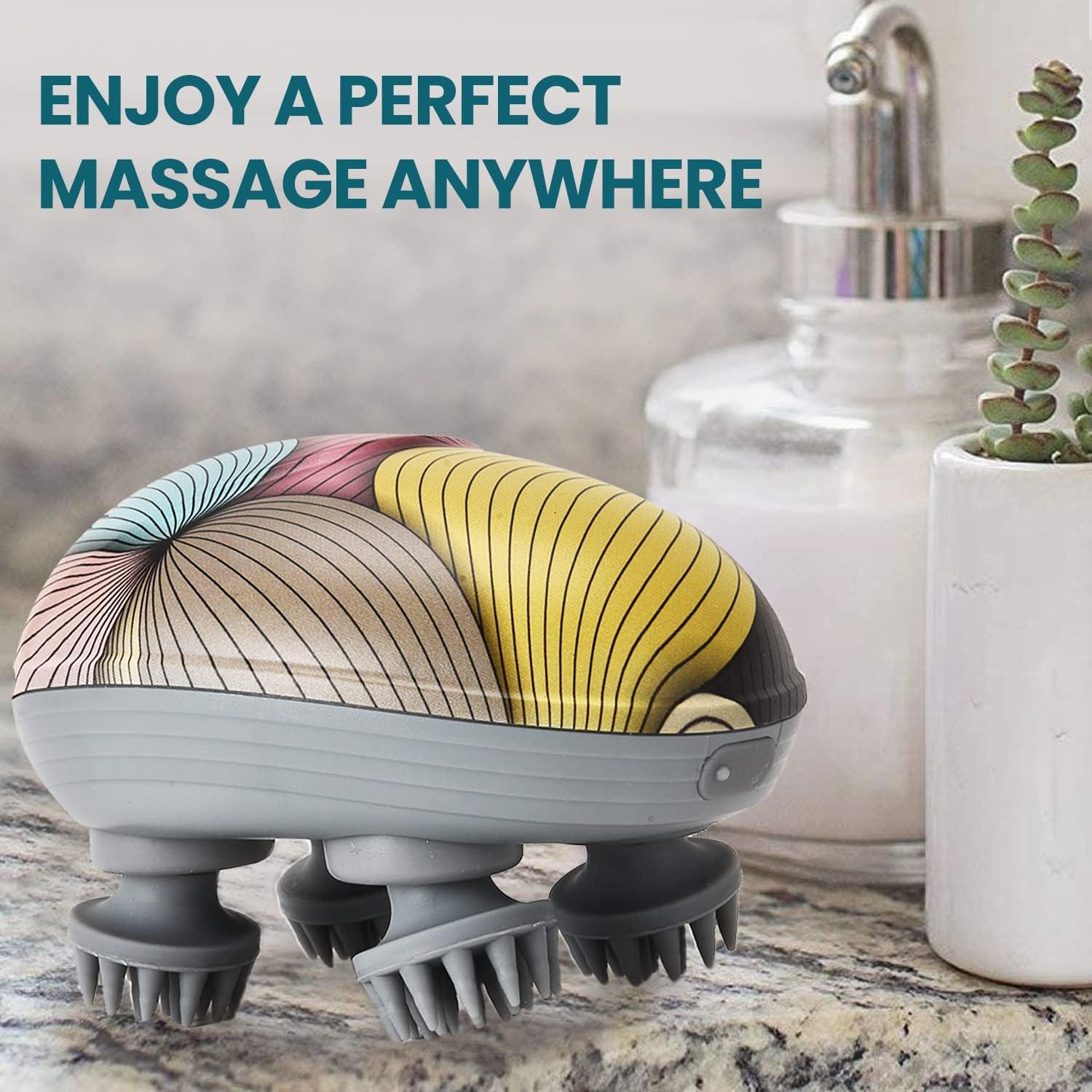 Masajeador de cuero cabelludo Eilison EHM-02MC a prueba de agua