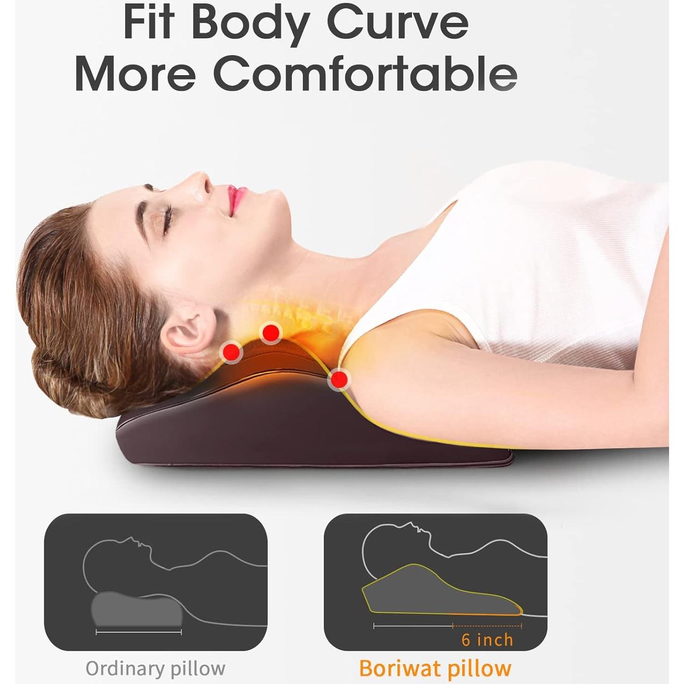 Masajeador de Espalda y Cuello Boriwat R7-M85 con Calor