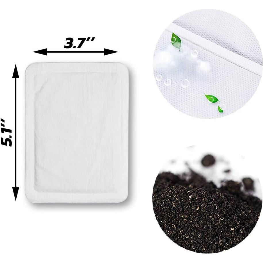 Calentadores de Pies Adhesivos WORLD-BIO - 10 Pares, 8 Horas Calor