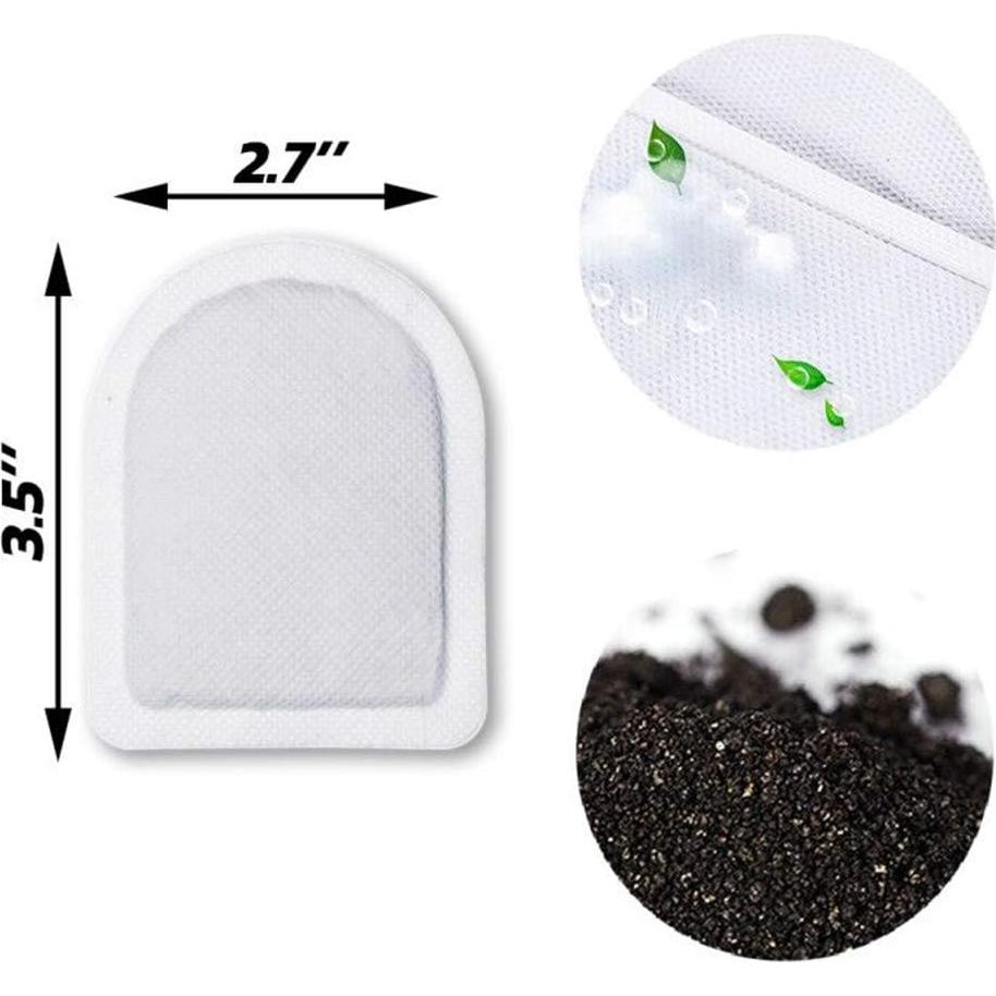 Calentadores de Pies Adhesivos WORLD-BIO - 10 Pares, 8 Horas Calor