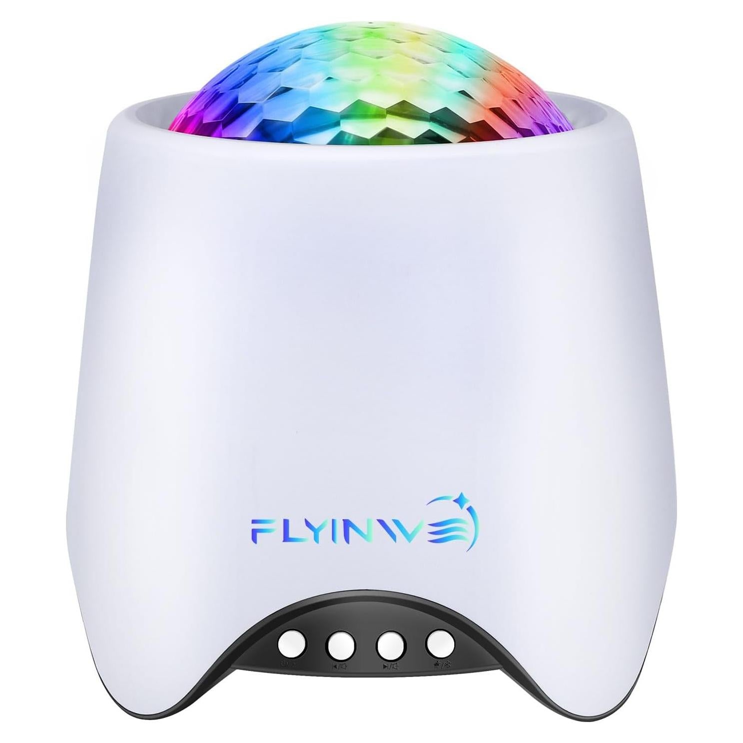 Hoom Decor Star Projector, Galaxy Projector for Bedroom, Night Lights for Kids, Ceiling Projector for Teen Girls, Night Light Projector for Bedroom, Music Speaker, White Noise Sound Machine