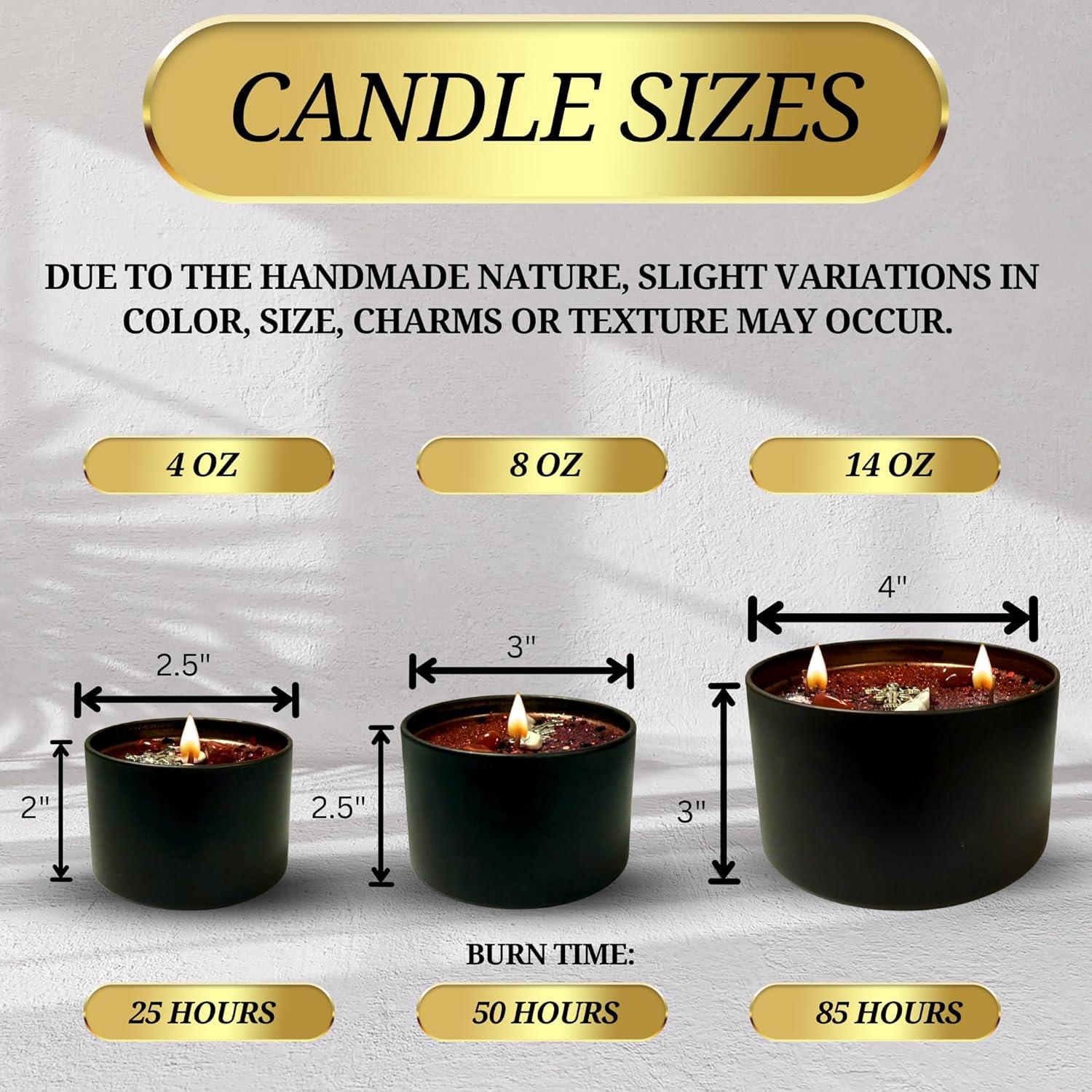 Vela Espiritual Destruir Todo - Cera de Soja 113g - Limpieza Energética