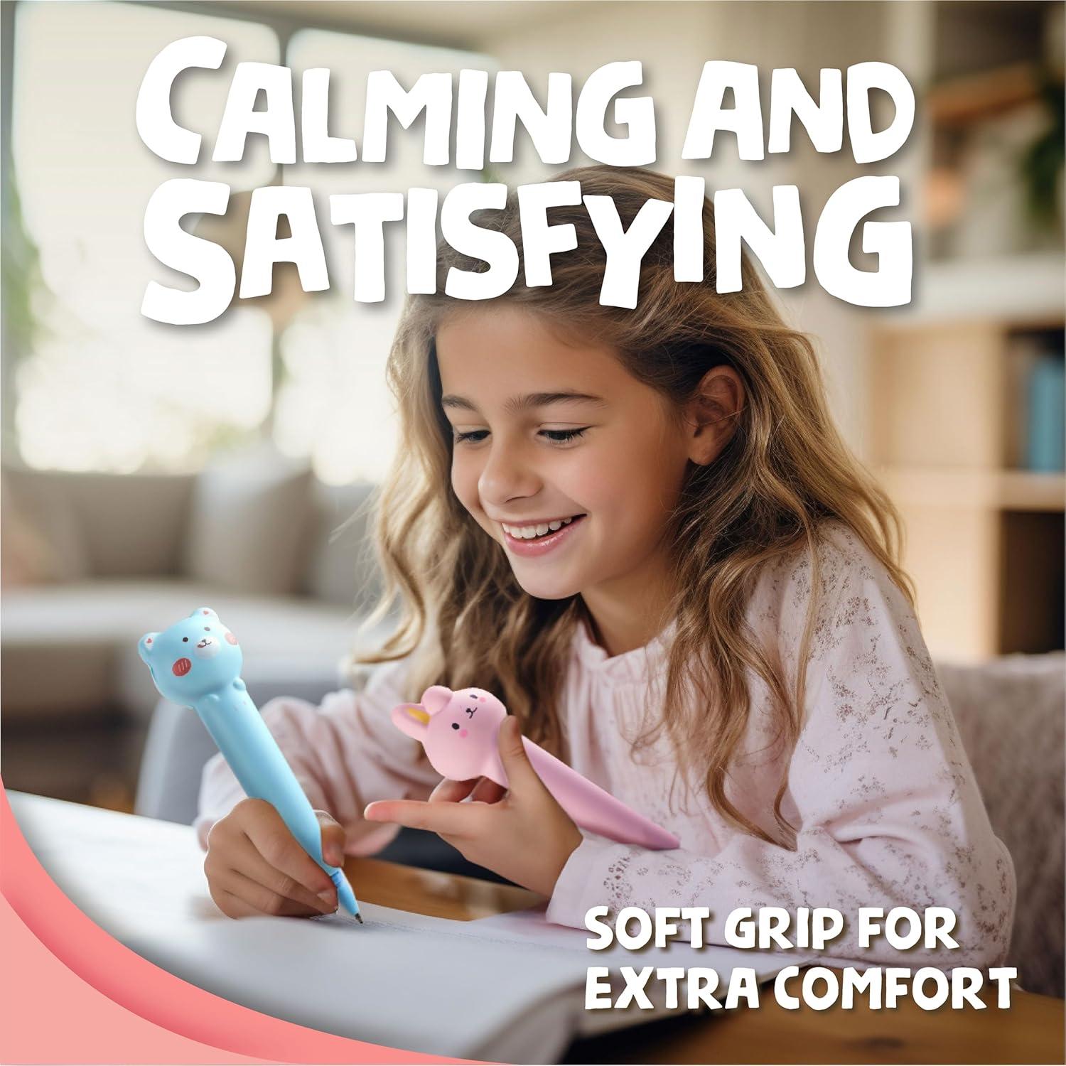 Lápices Squishy BUNMO - Paquete de 3 con Recargas