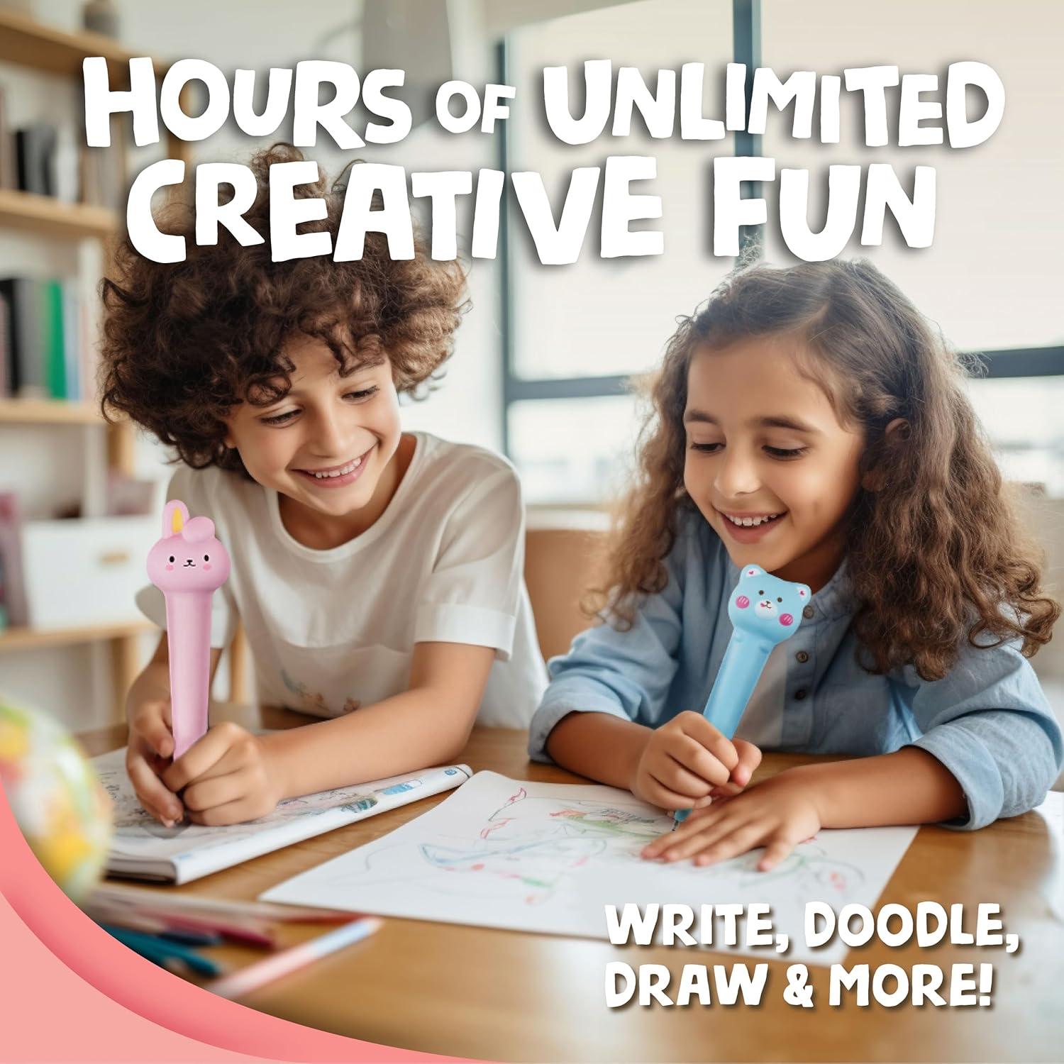 Lápices Squishy BUNMO - Paquete de 3 con Recargas