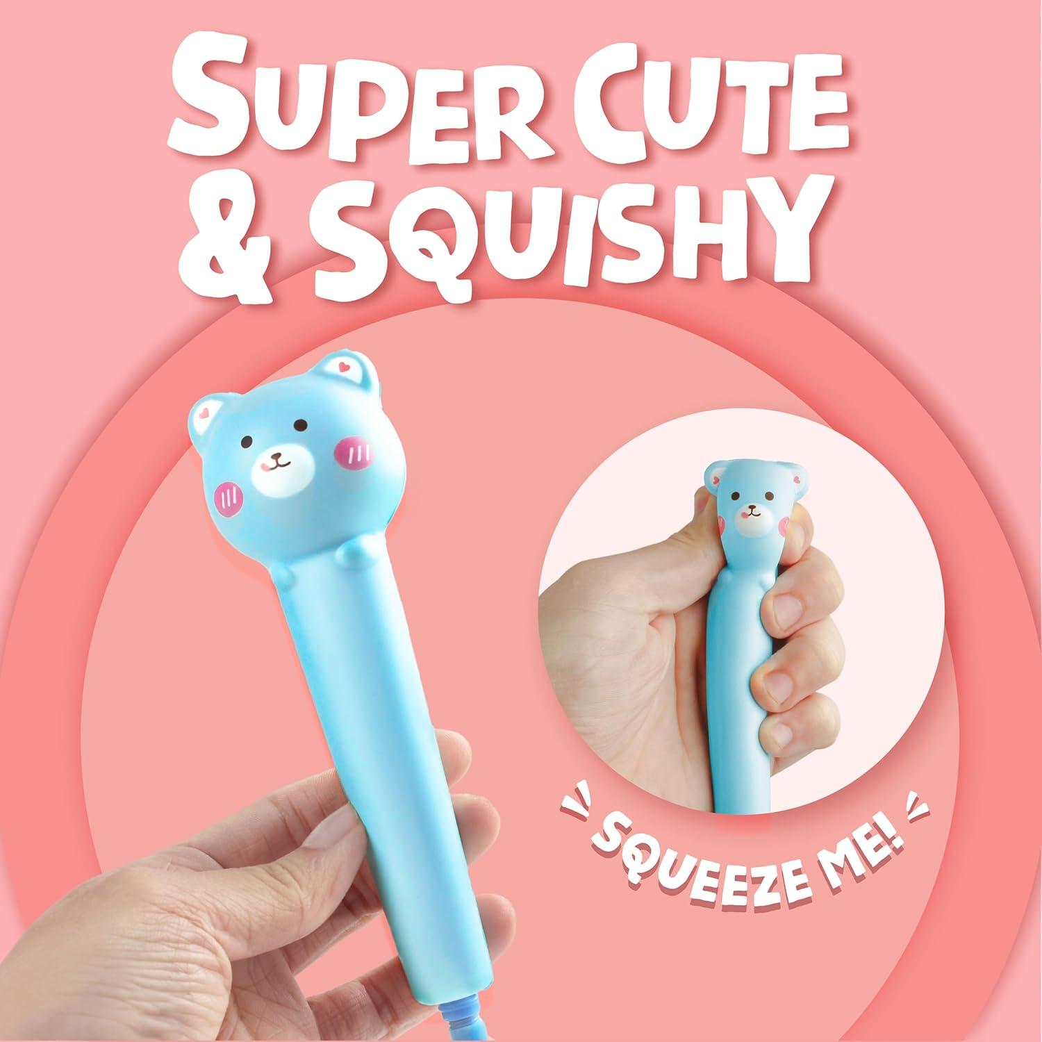 Lápices Squishy BUNMO - Paquete de 3 con Recargas