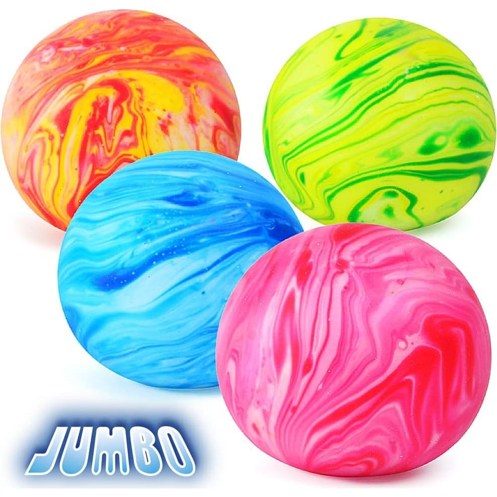 Pelota de Estrés Jumbo Kawaite Azul - Alivio de Ansiedad