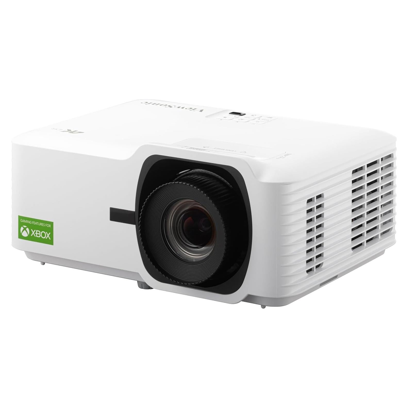 ViewSonic LX700-4K UHD 3500 Lumens Laser Projector Designed for Xbox with 4.2ms Response Time, 240Hz Refresh Rate, 1.36x Optical Zoom, Dual HDMI, and HDR/HLD Support