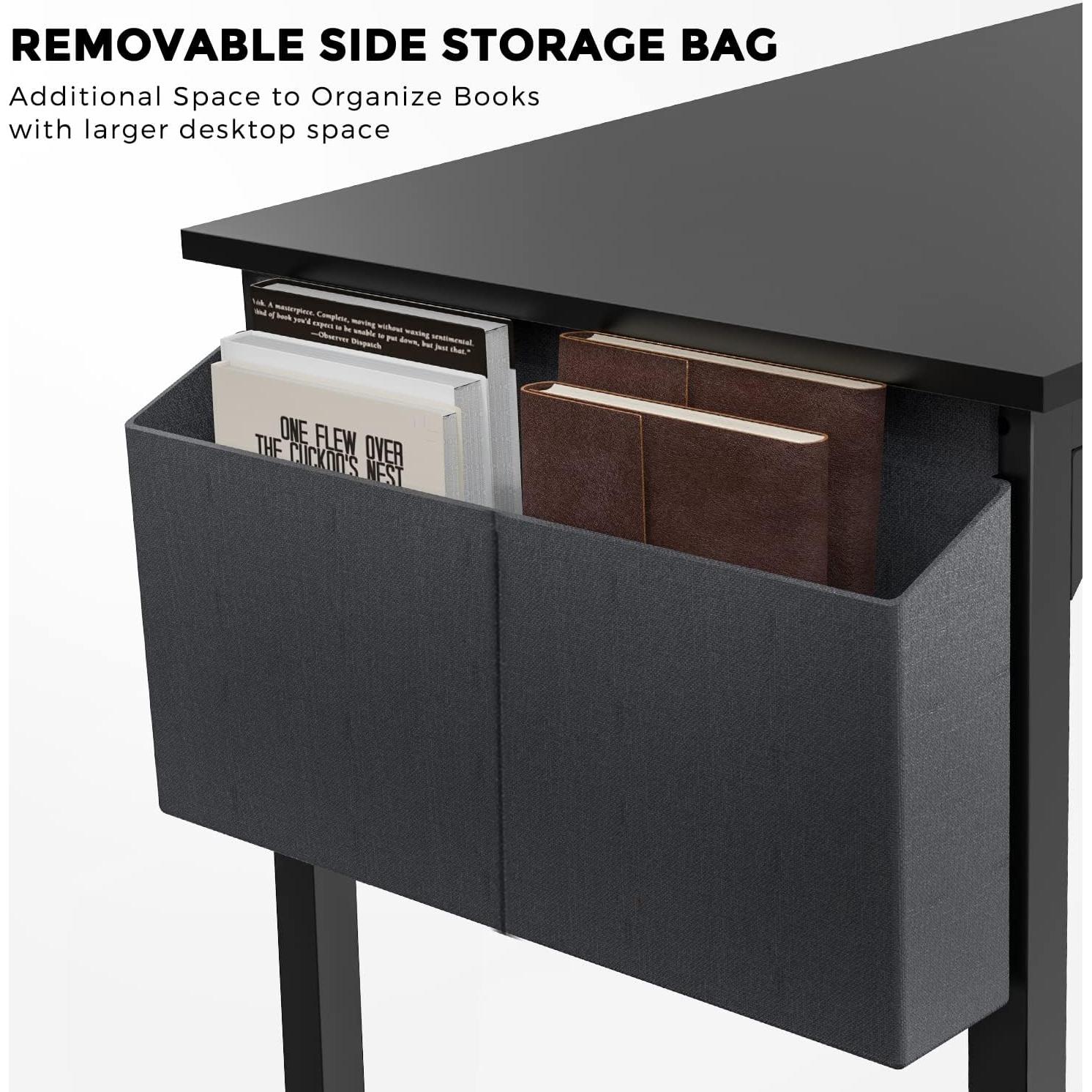 Escritorio DUMOS de Oficina Pequeño 81.28 cm Negro Moderno