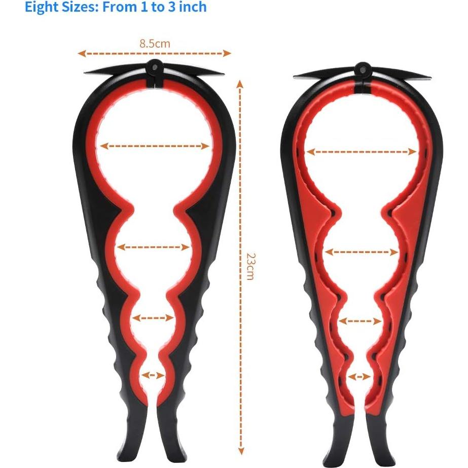 Abridor de Tarros y Botellas Otstar - Ergonomía Antideslizante