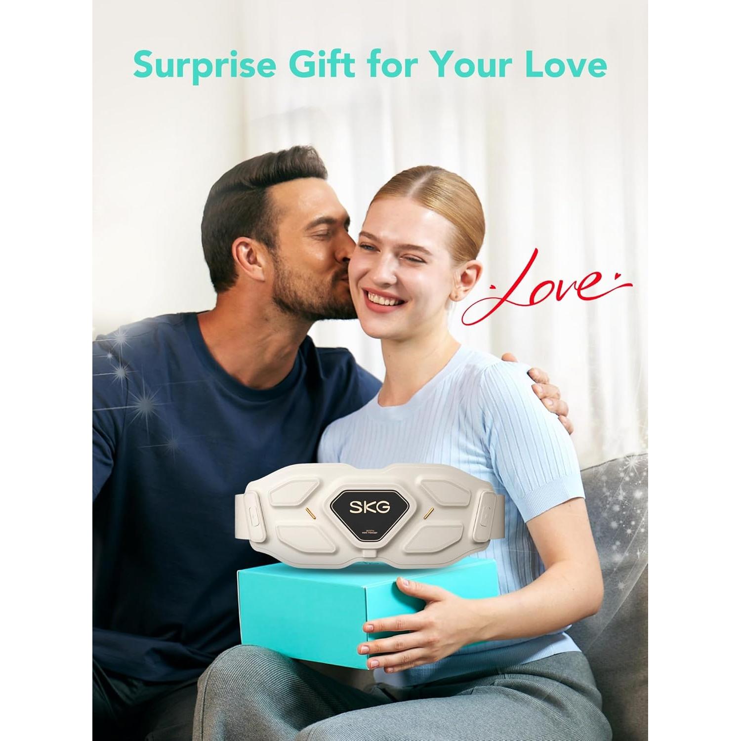 Masajeador de Espalda Inferior SKG W9 PRO Inalámbrico Calefactor