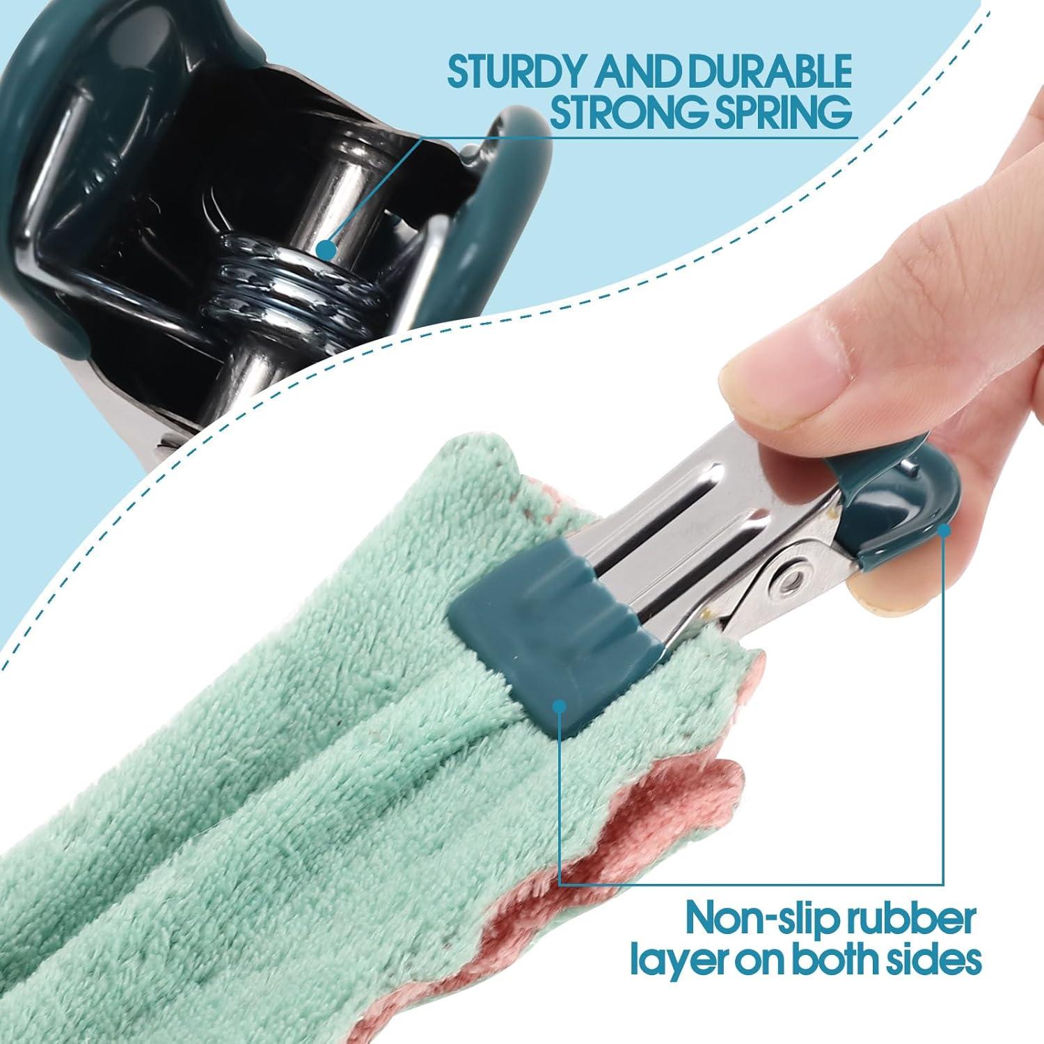 Pinzas de Ropa Cowdro 30 Piezas Acero Inoxidable 14 cm