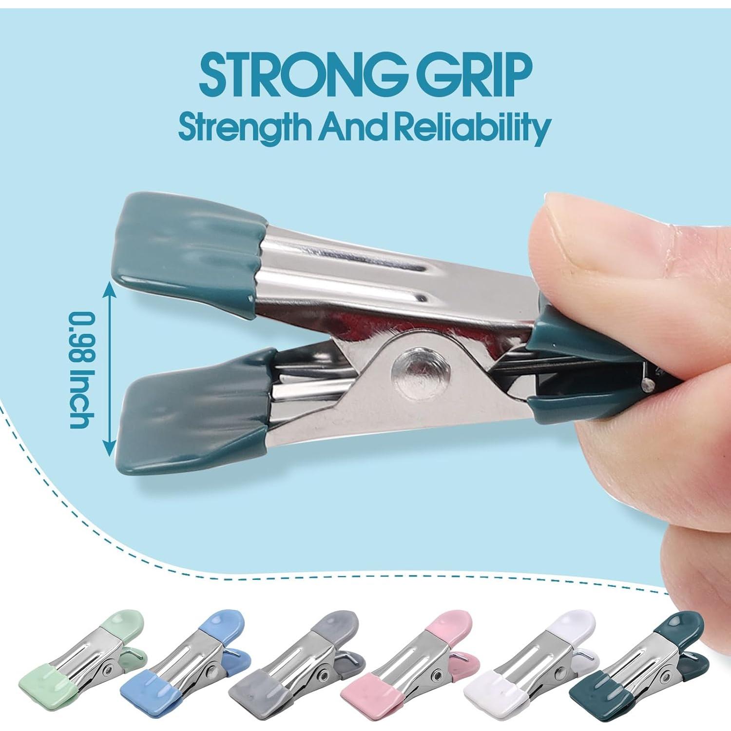 Pinzas de Ropa Cowdro 30 Piezas Acero Inoxidable 14 cm