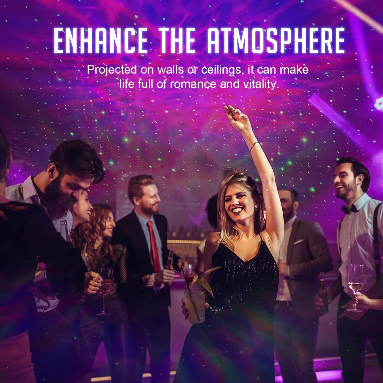 Proyector Galáctico UFO LED para Dormitorio 17.99cm