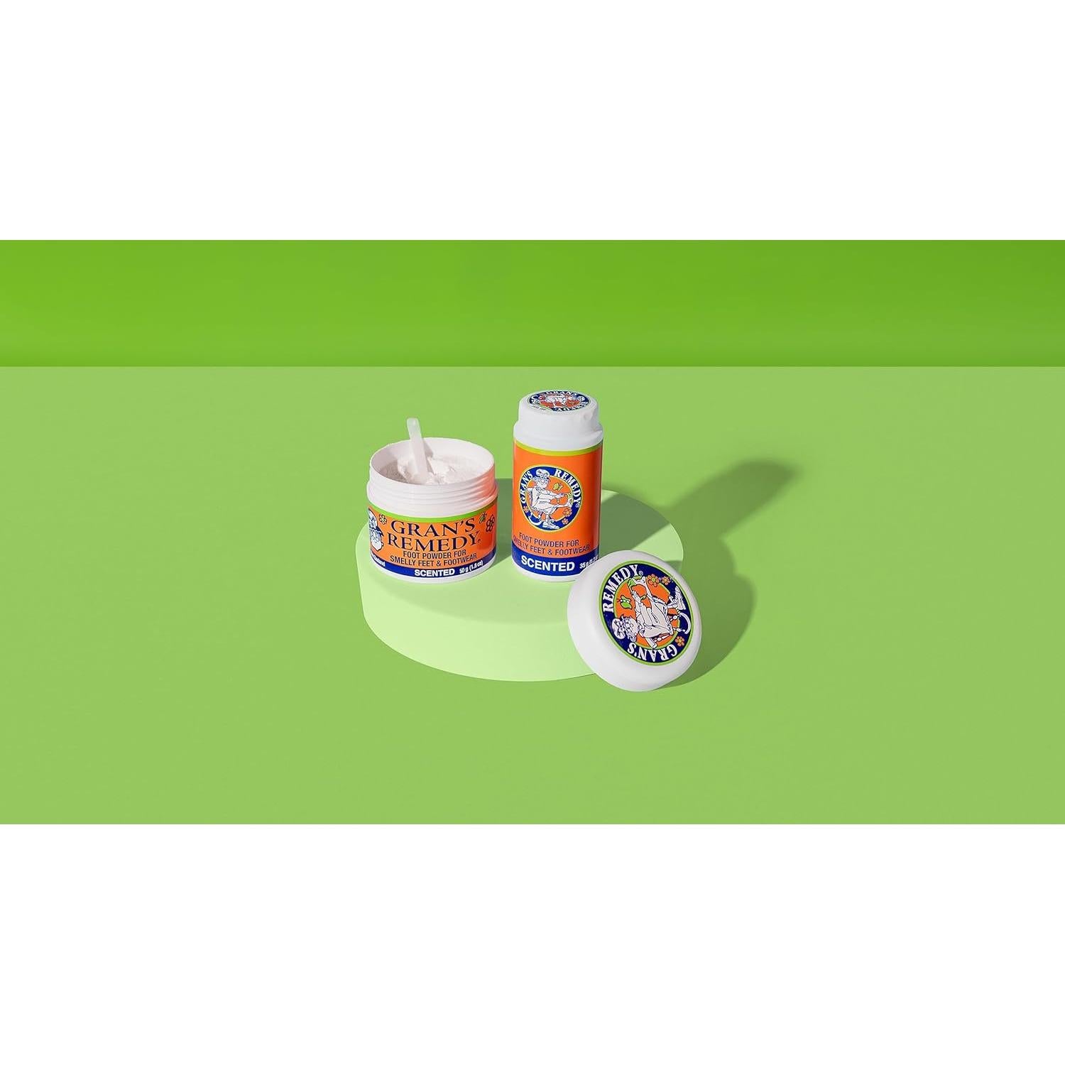 Desodorante para Zapatos Gran's Remedy Shaker Cítrico 34g