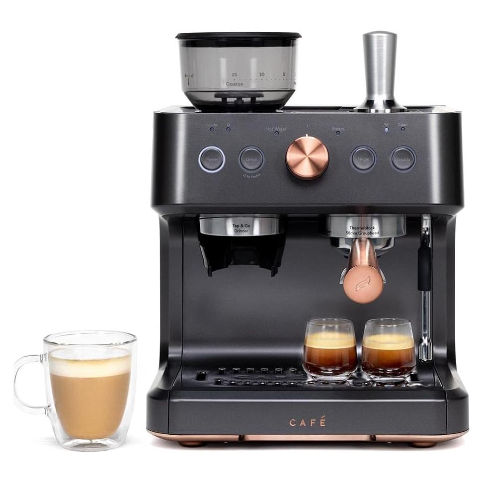 Cafetera Bellissimo Espresso Semi Automática 1300W + Espumador
