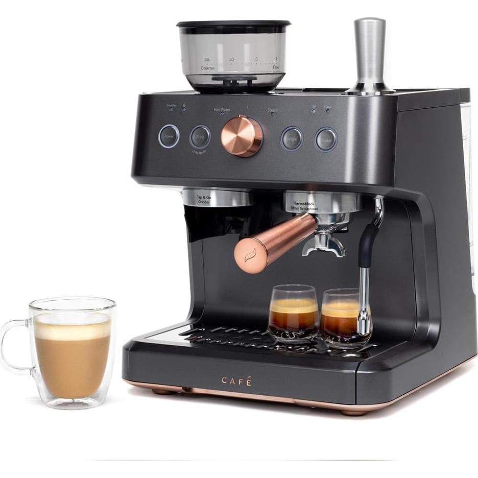 Cafetera Bellissimo Espresso Semi Automática 1300W + Espumador