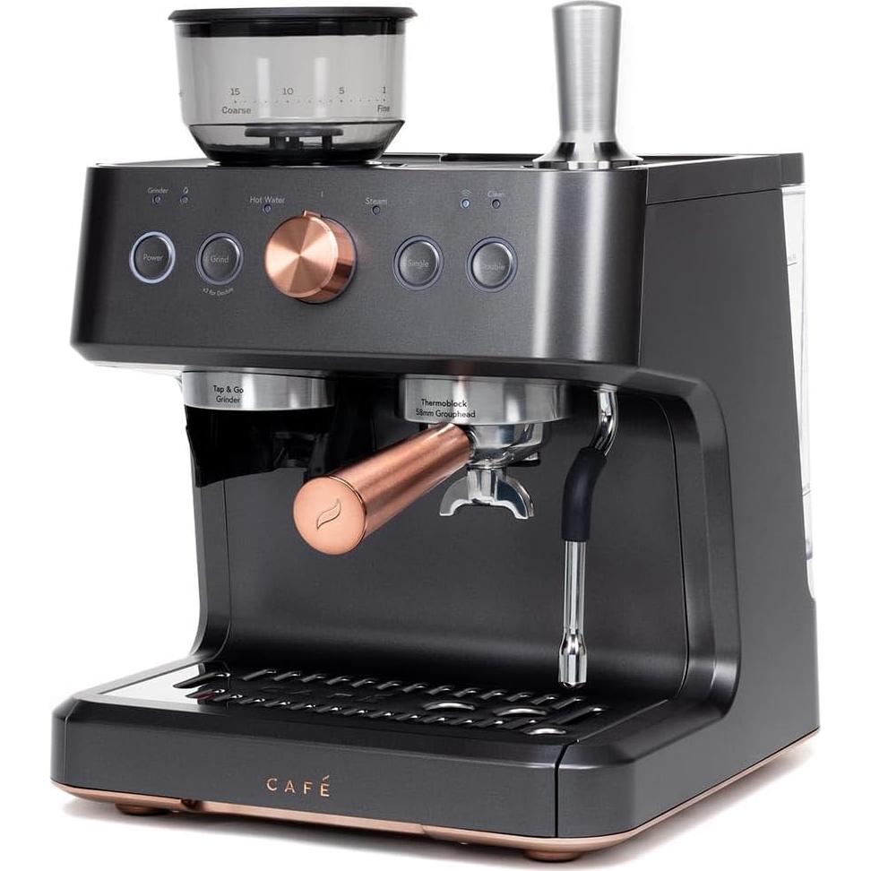 Cafetera Bellissimo Espresso Semi Automática 1300W + Espumador