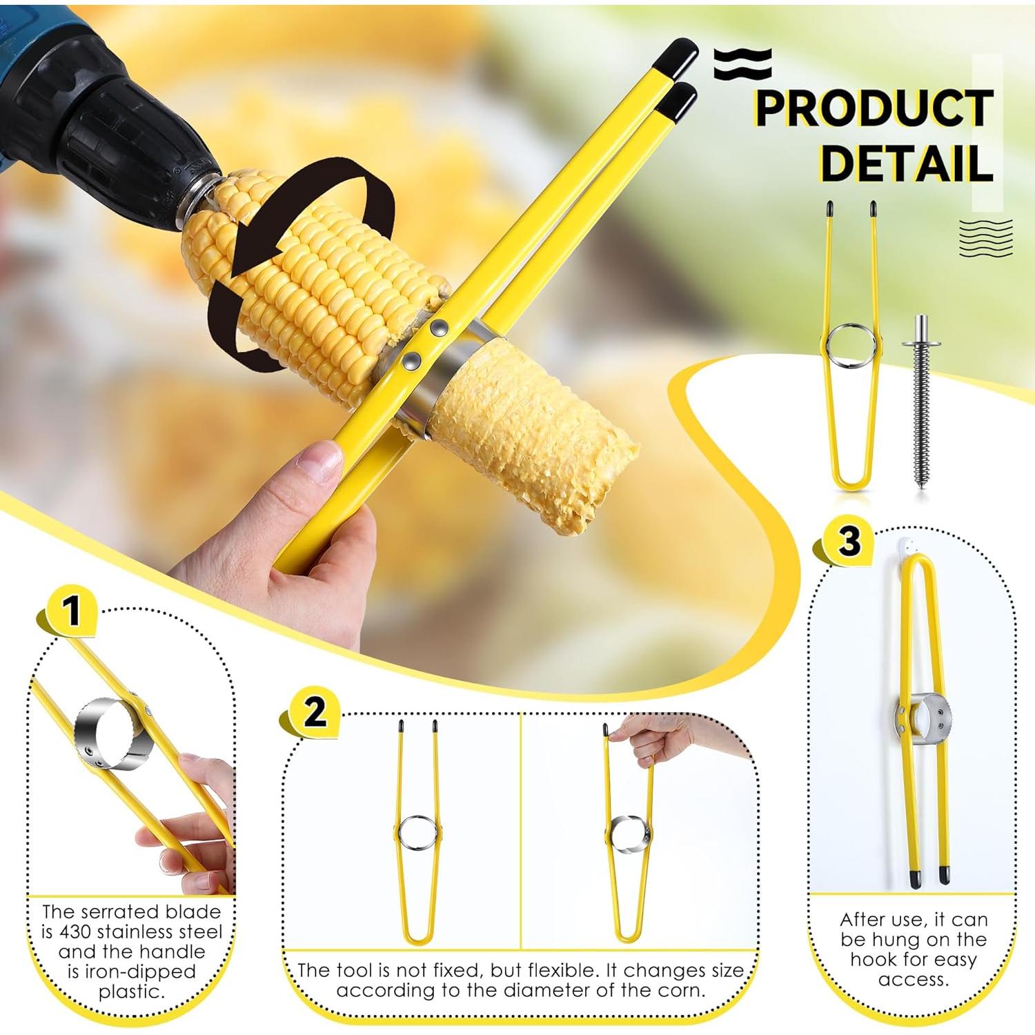 Cortador de Maíz Gulfmew con Broca Ajustable 27 cm