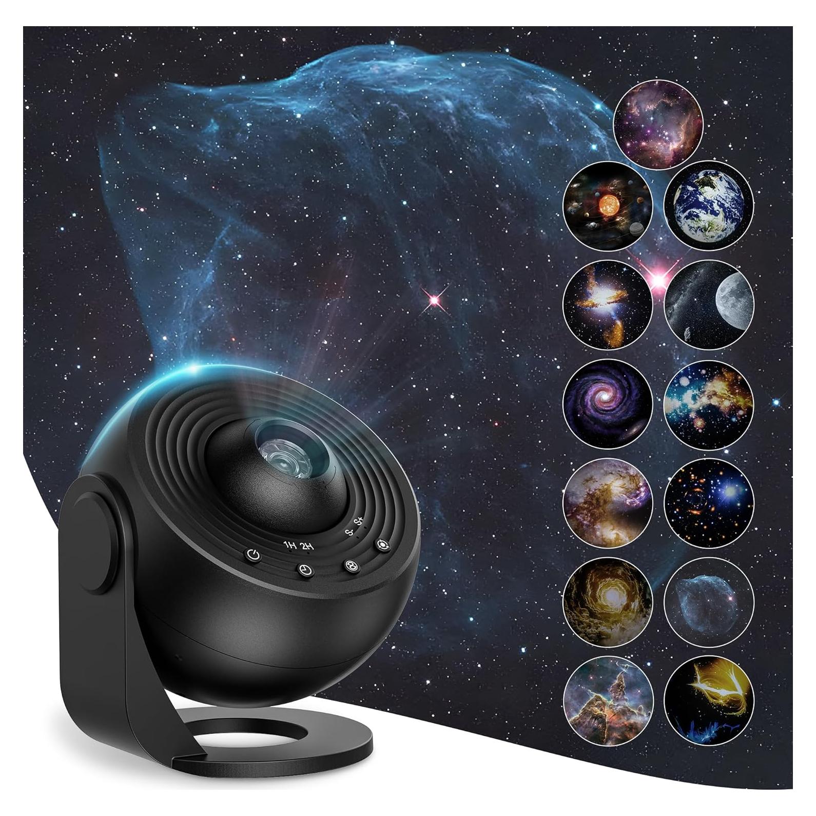 Proyector de Estrellas Fussion 13 en 1 con Luz Nocturna