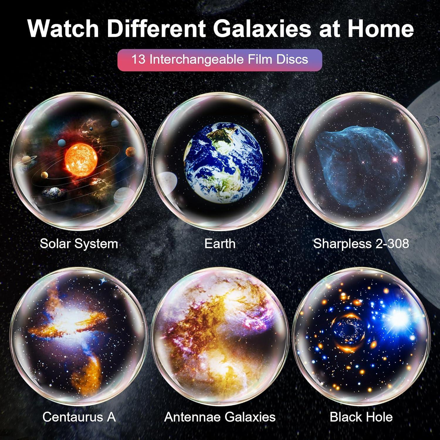 Proyector de Estrellas Fussion 13 en 1 con Luz Nocturna